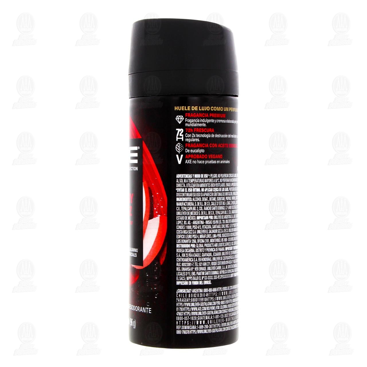 Desodorante Body Spray Axe Cherry Spritz Premium en Aerosol, 150 ml. image number 2