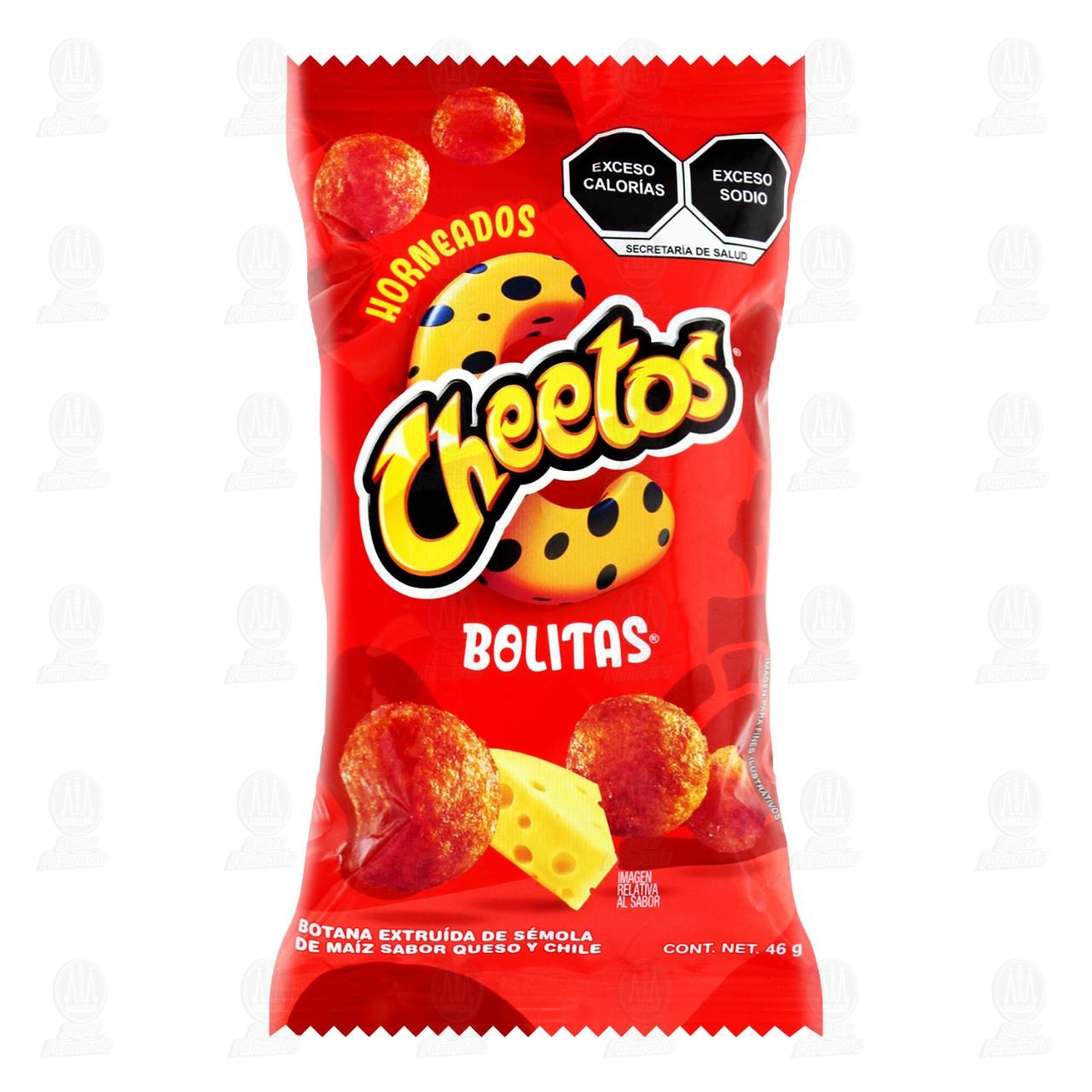 Botana Cheetos Bolitas, 46 gr.