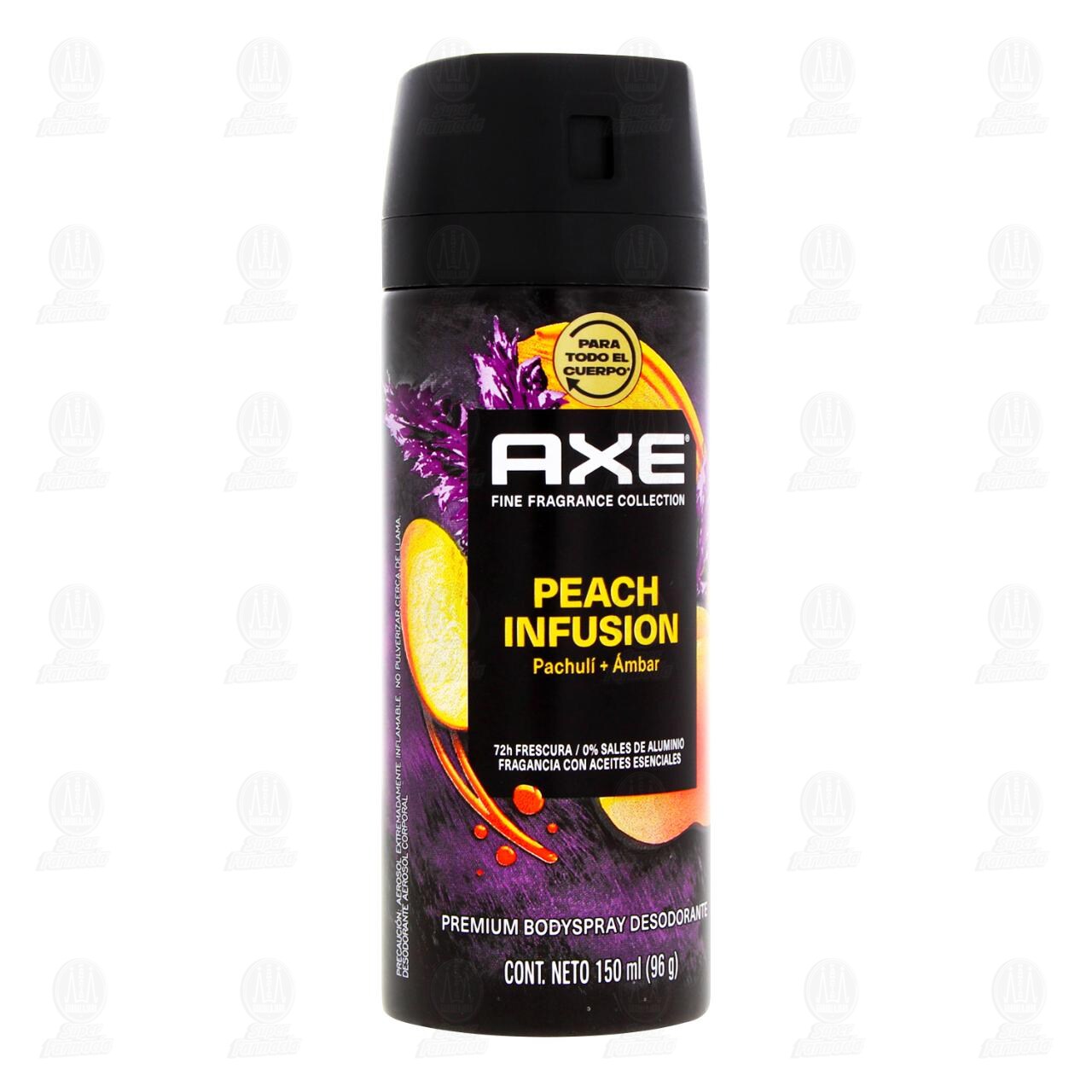 Desodorante Body Spray Axe Peach Infusion Premium en Aerosol, 150 ml. image number 0