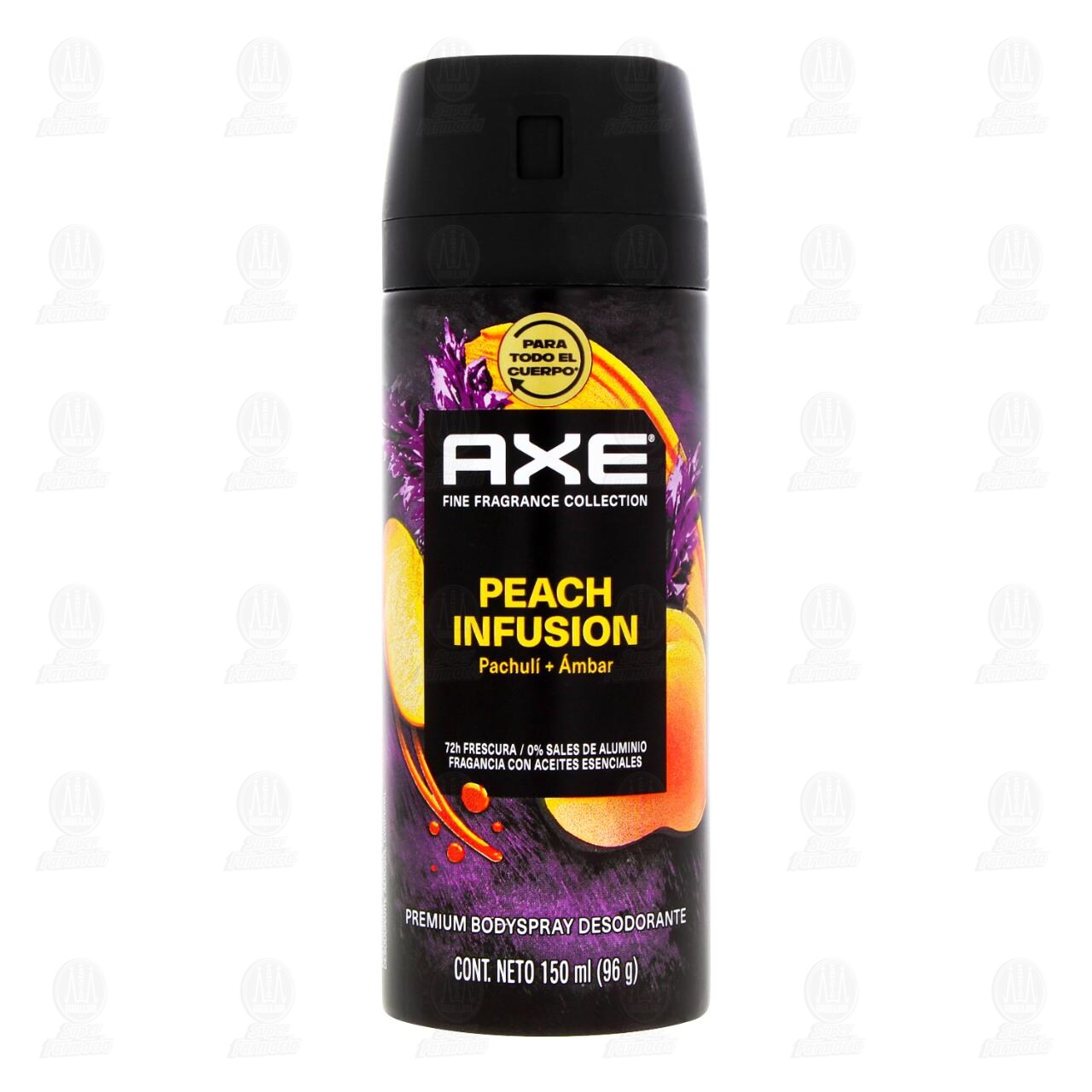Desodorante Body Spray Axe Peach Infusion Premium en Aerosol, 150 ml. image number 1