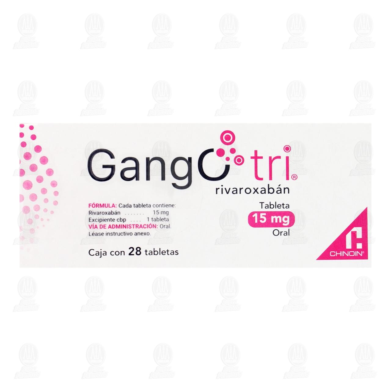 Gangotri 15 mg, 28 Tabletas. image number 2