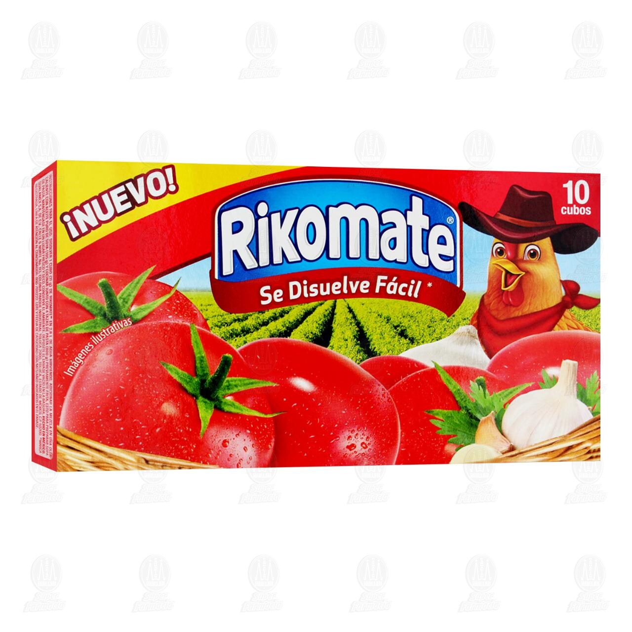 Concentrado de Tomate Rikomate, 10 Cubos. image number 0
