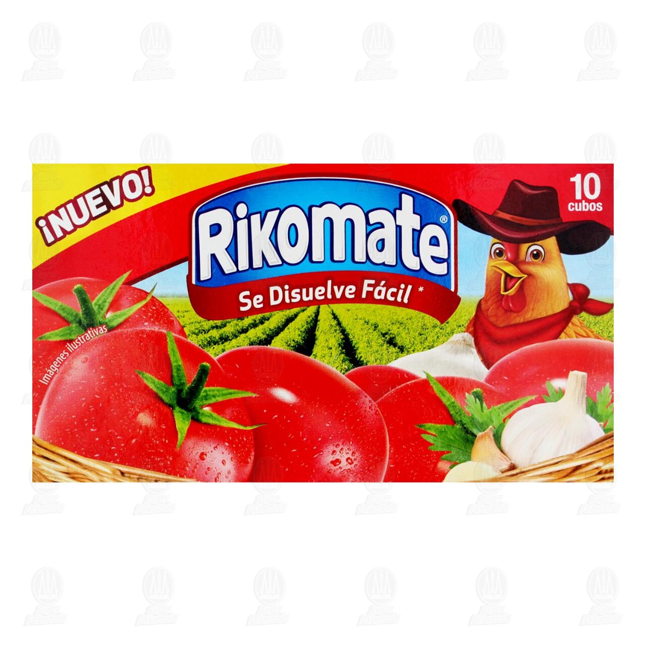 Concentrado de Tomate Rikomate, 10 Cubos. image number 1