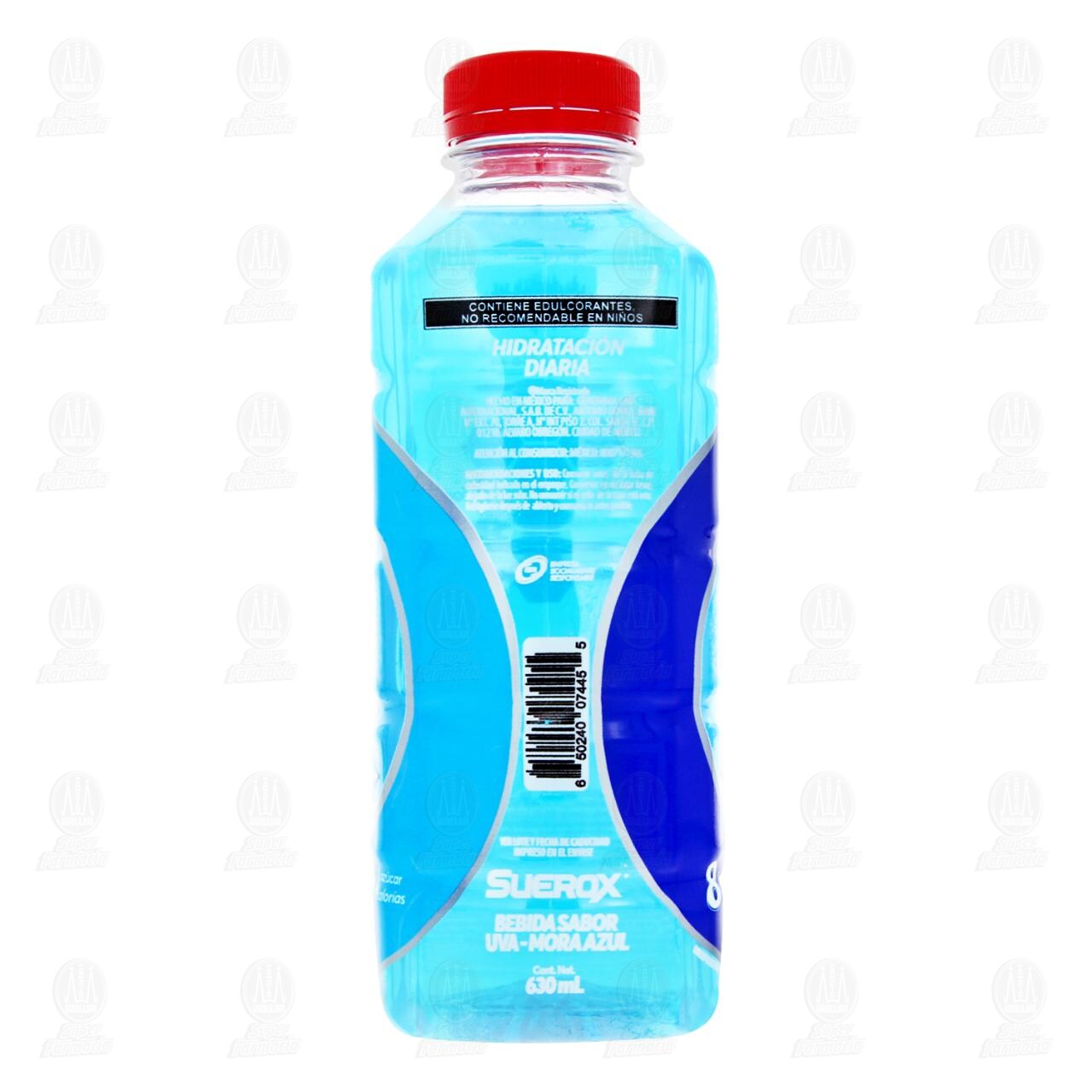 Bebida Hidratante Suerox Sabor Uva-Mora Azul, 630 ml. image number 2