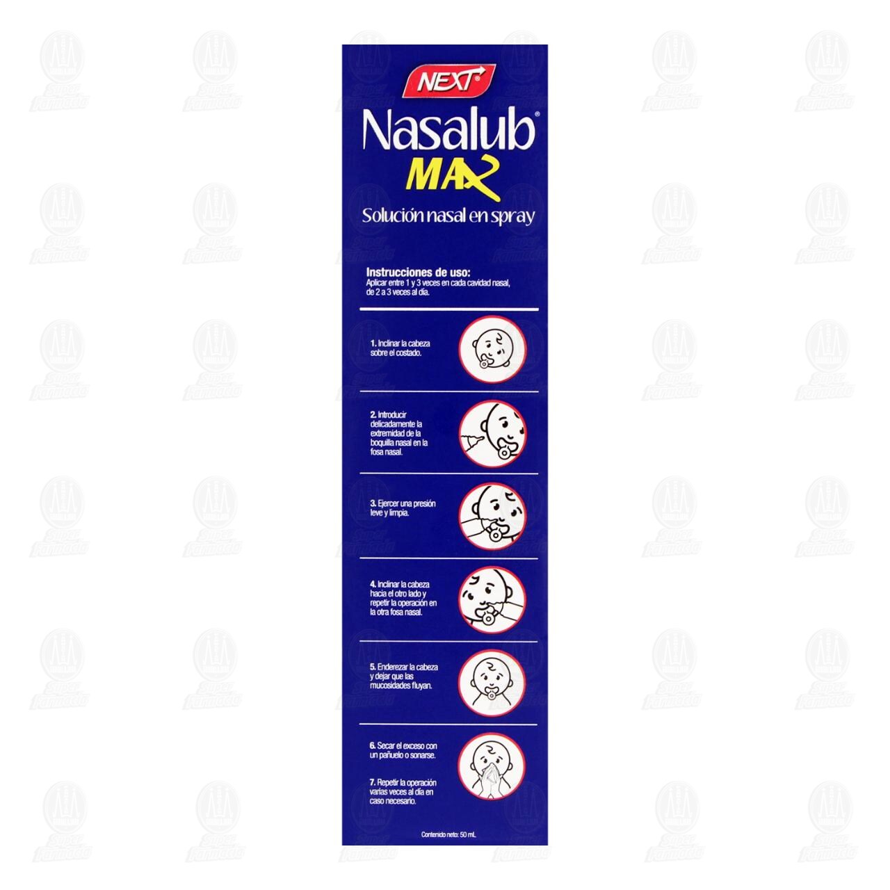 Nasalub Beb&eacute; Max Soluci&oacute;n Nasal Spray, 50 ml. image number 4