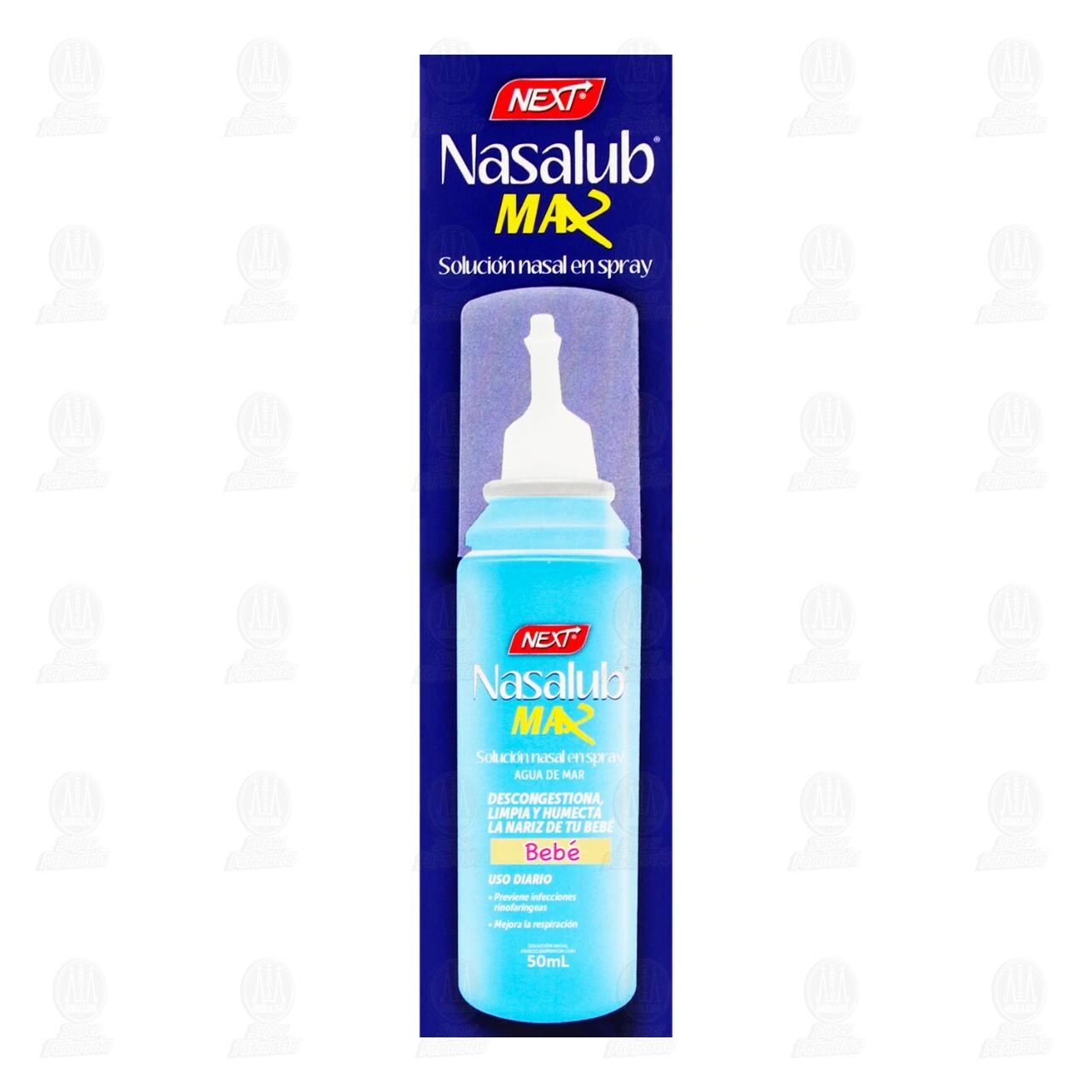 Nasalub Beb&eacute; Max Soluci&oacute;n Nasal Spray, 50 ml. image number 3