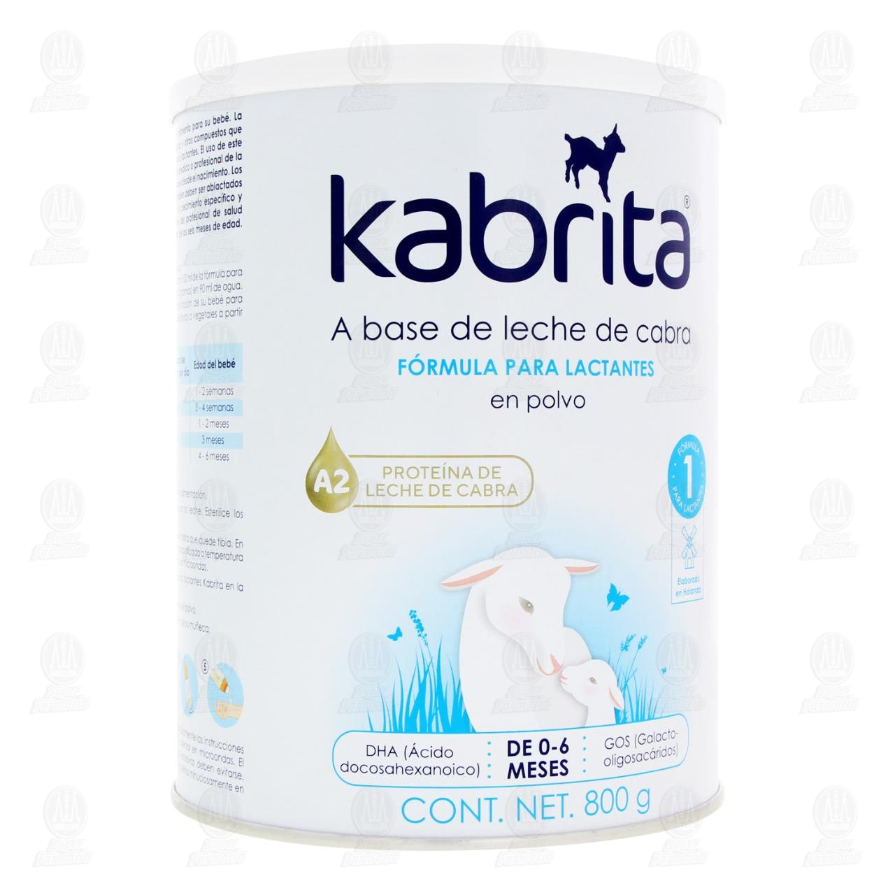 F&oacute;rmula Infantil Kabrita 1 (Edad 0 a 6 Meses), 800 gr. image number 0