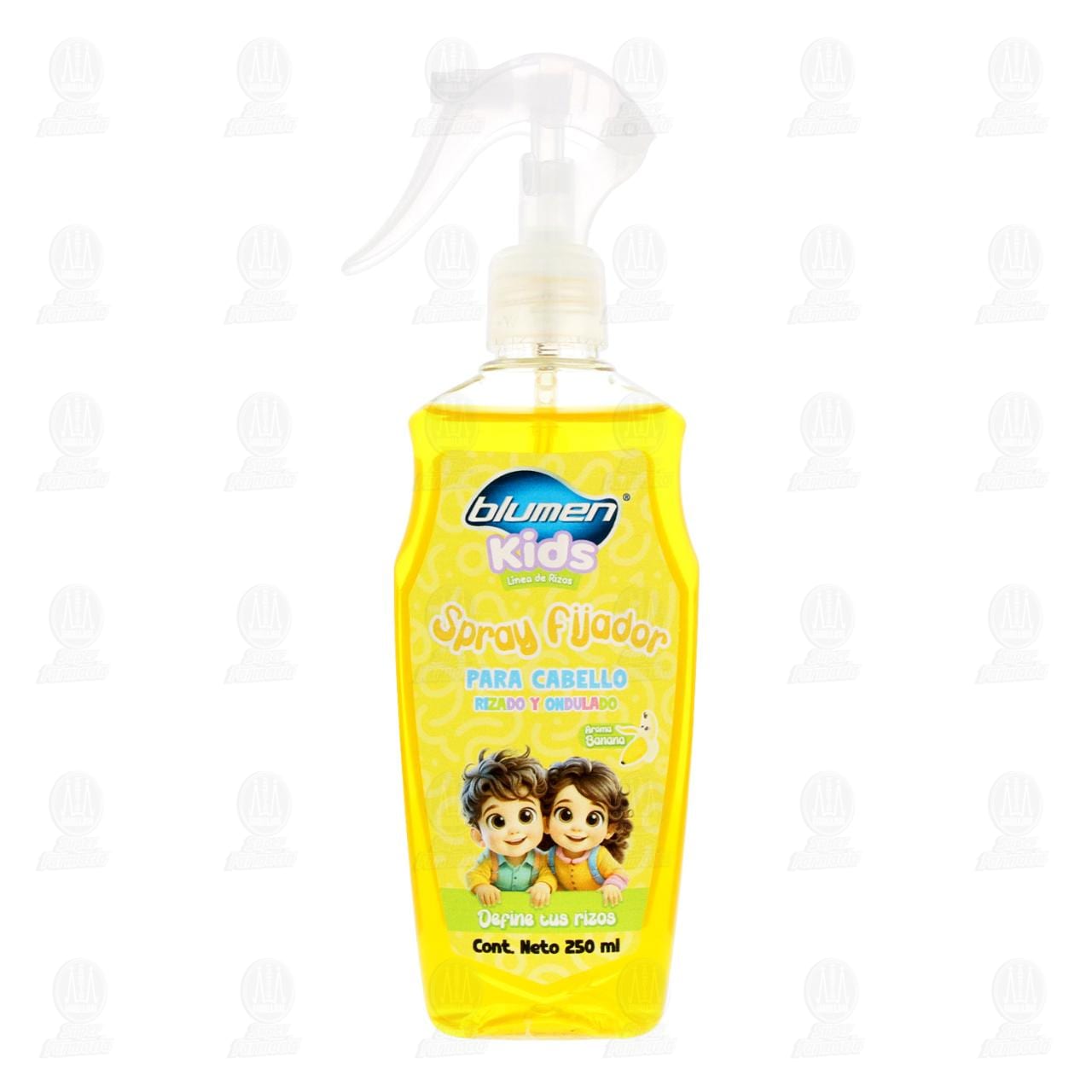 Spray Fijador Blumen Kids para Cabello Rizado y Ondulado, 250 ml. image number 1