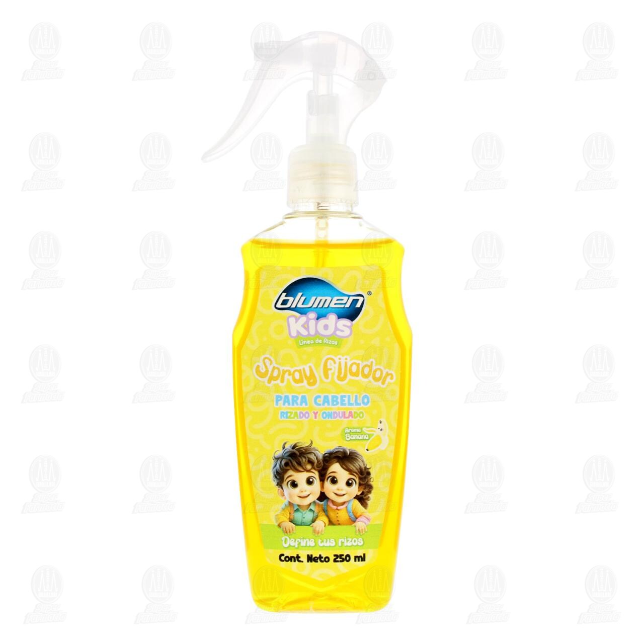 Spray Fijador Blumen Kids para Cabello Rizado y Ondulado, 250 ml. image number 1