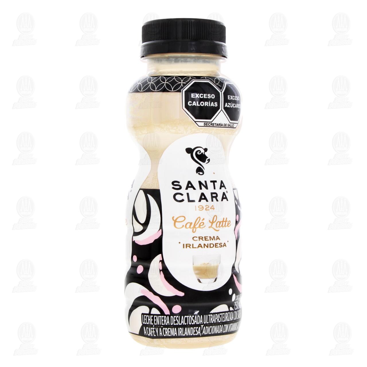 Leche Entera Santa Clara Caf&eacute; Latte Crema Irlandesa, 250 ml. image number 0
