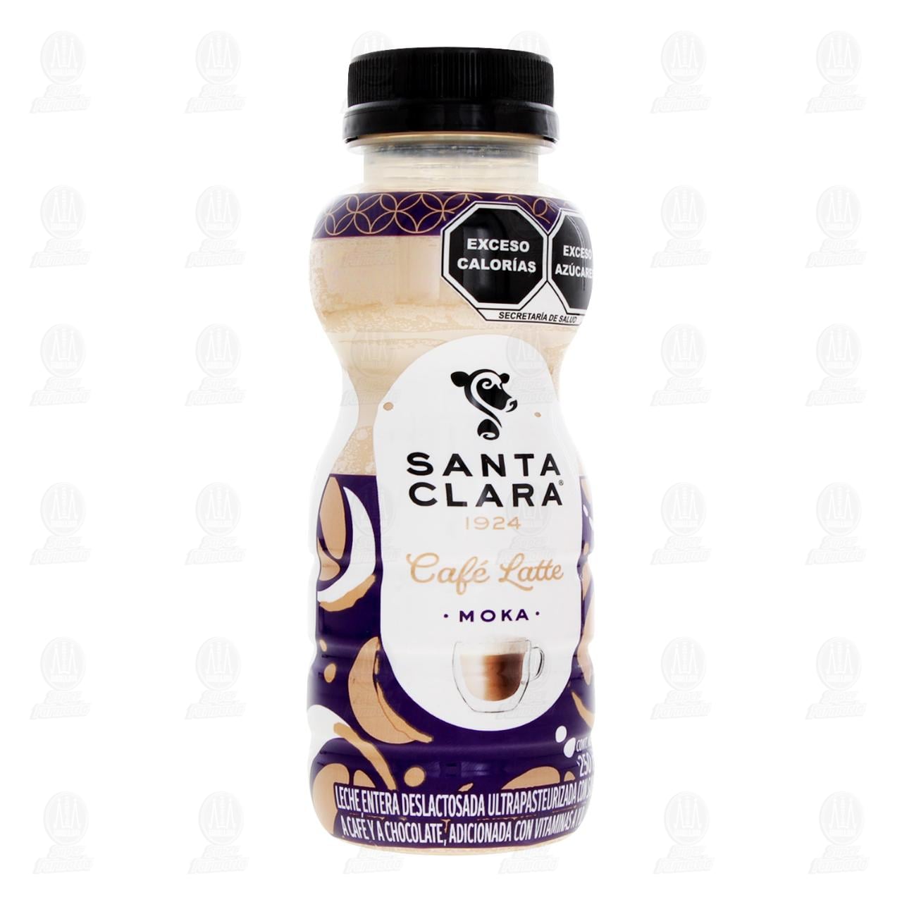 Imagen para Leche Entera Santa Clara Café Latte Moka, 250 ml.
