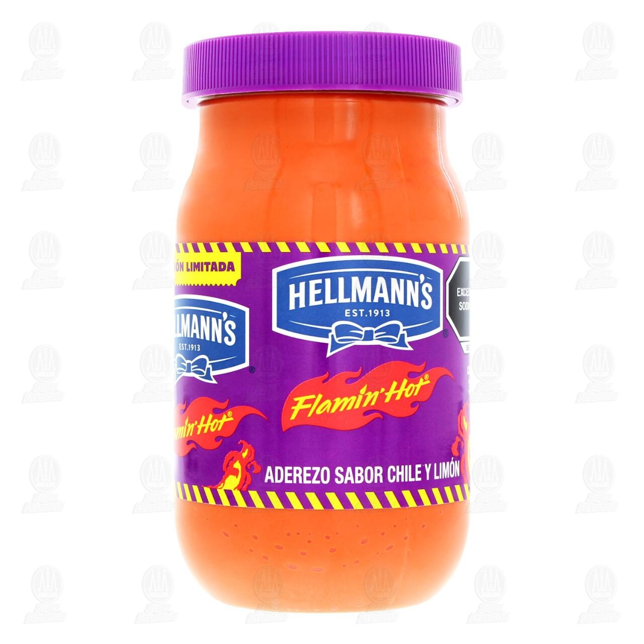 Aderezo Hellmann's Flamín Hot, 390 gr. image number 0
