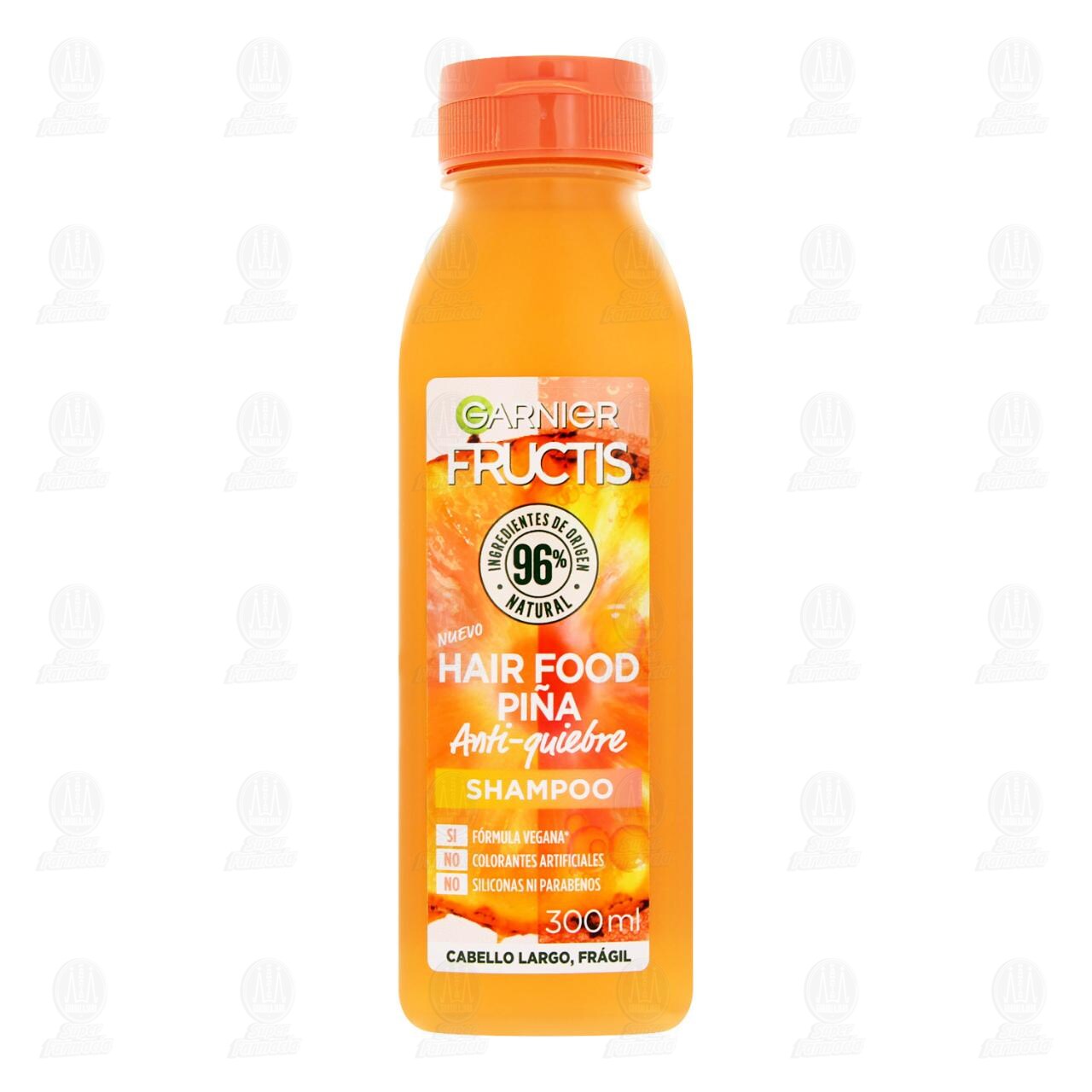 Shampoo Garnier Fructis Hair Food Pi&ntilde;a Anti-Quiebre, 300 ml. image number 1
