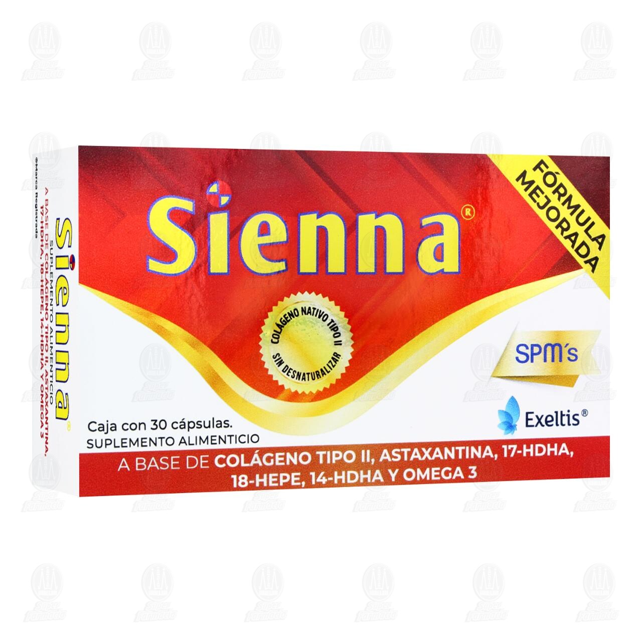 Sienna SPM'S, 30 C&aacute;psulas. image number 0
