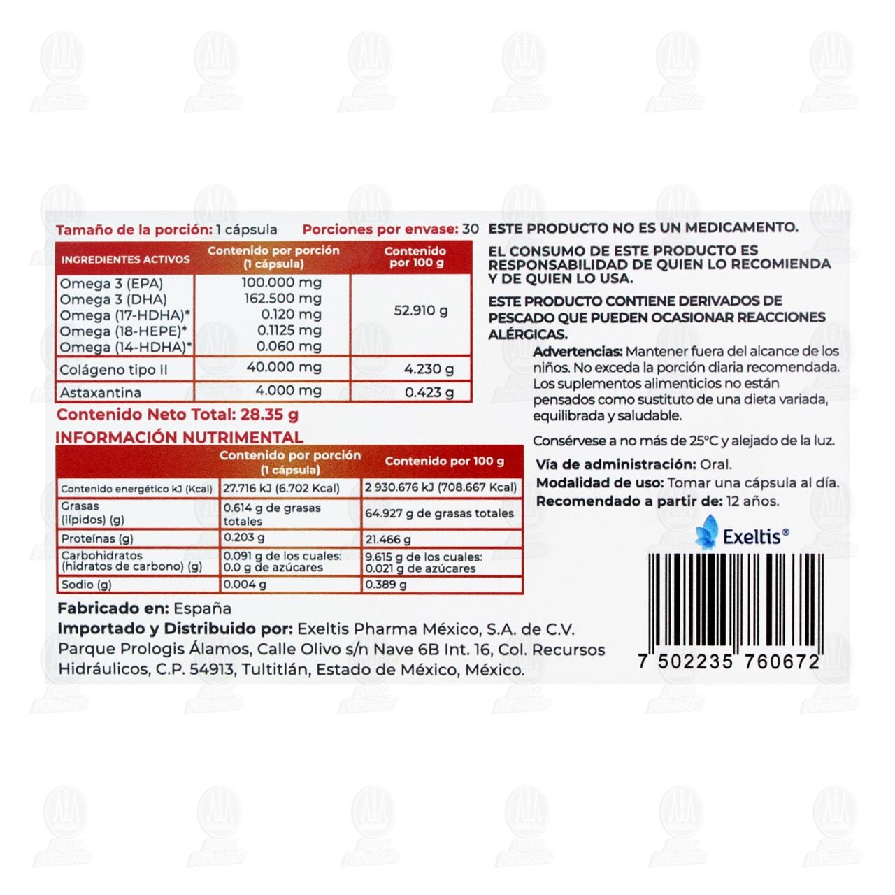 Sienna SPM'S, 30 C&aacute;psulas. image number 2