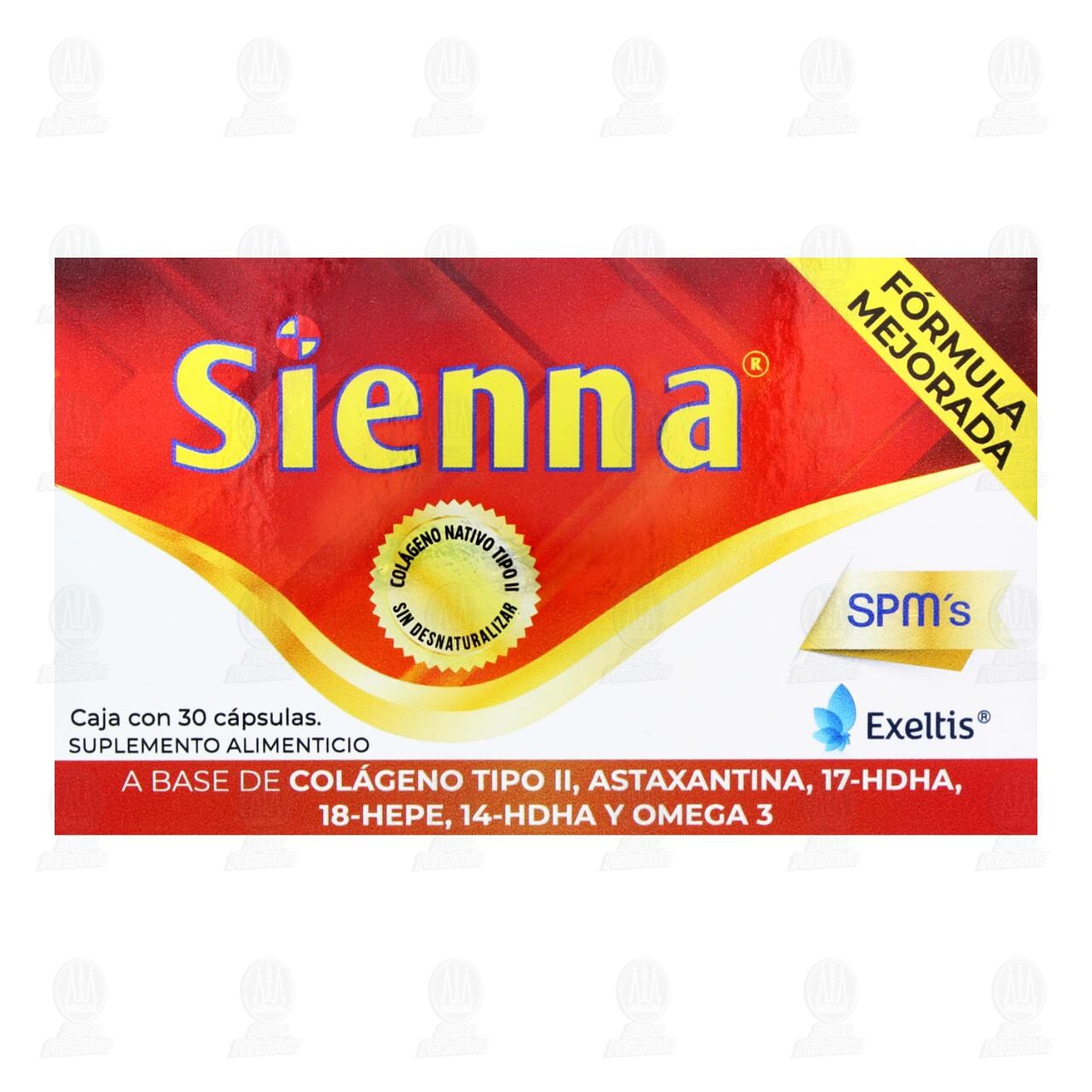 Sienna SPM'S, 30 C&aacute;psulas. image number 1