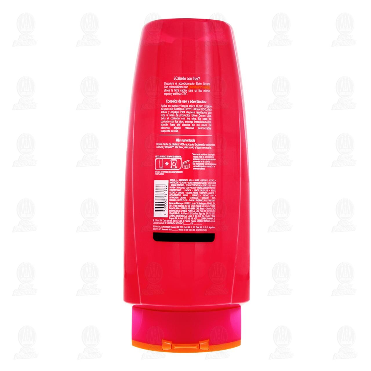 Acondicionador Elvive Dream Liso Cabello con Frizz, 680 ml. image number 2