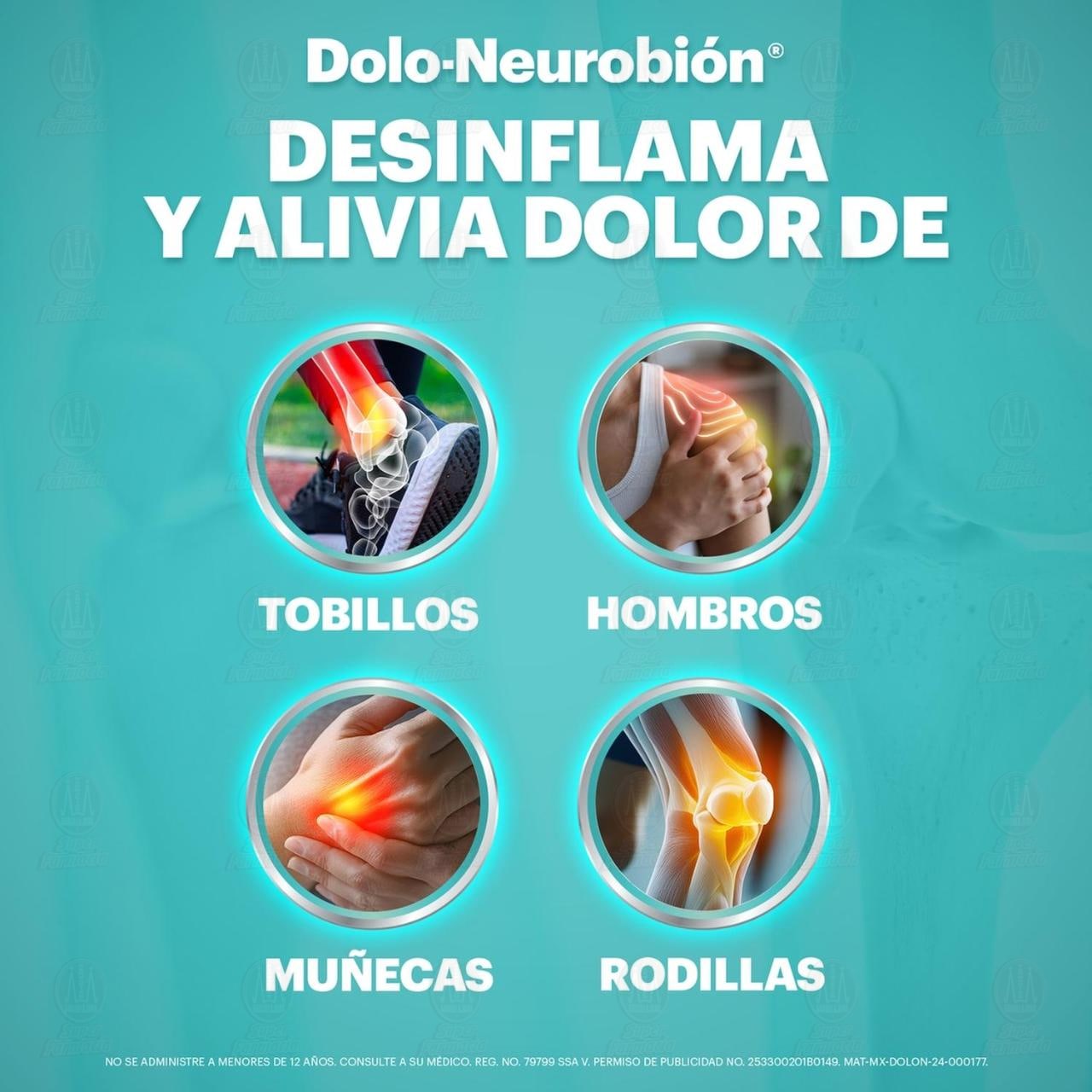 Dolo-Neurobi&oacute;n, 10 Tabletas. image number 3