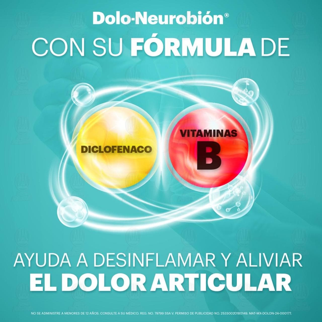 Dolo-Neurobi&oacute;n, 10 Tabletas. image number 4
