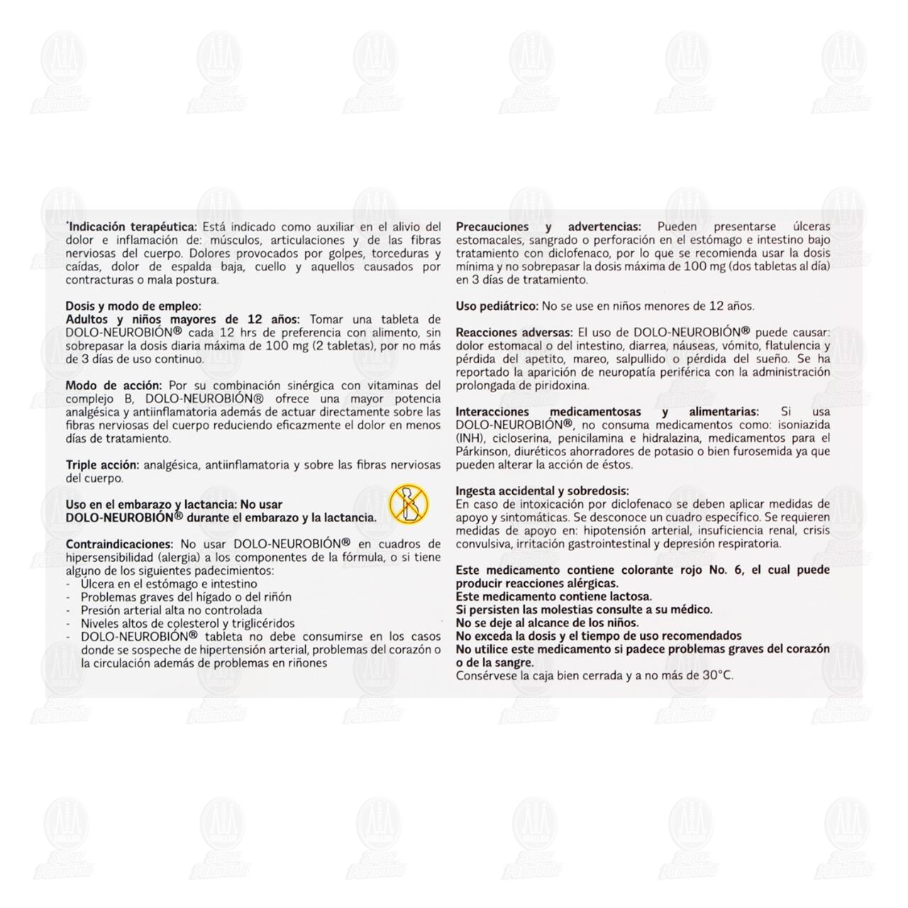 Dolo-Neurobi&oacute;n, 10 Tabletas. image number 2