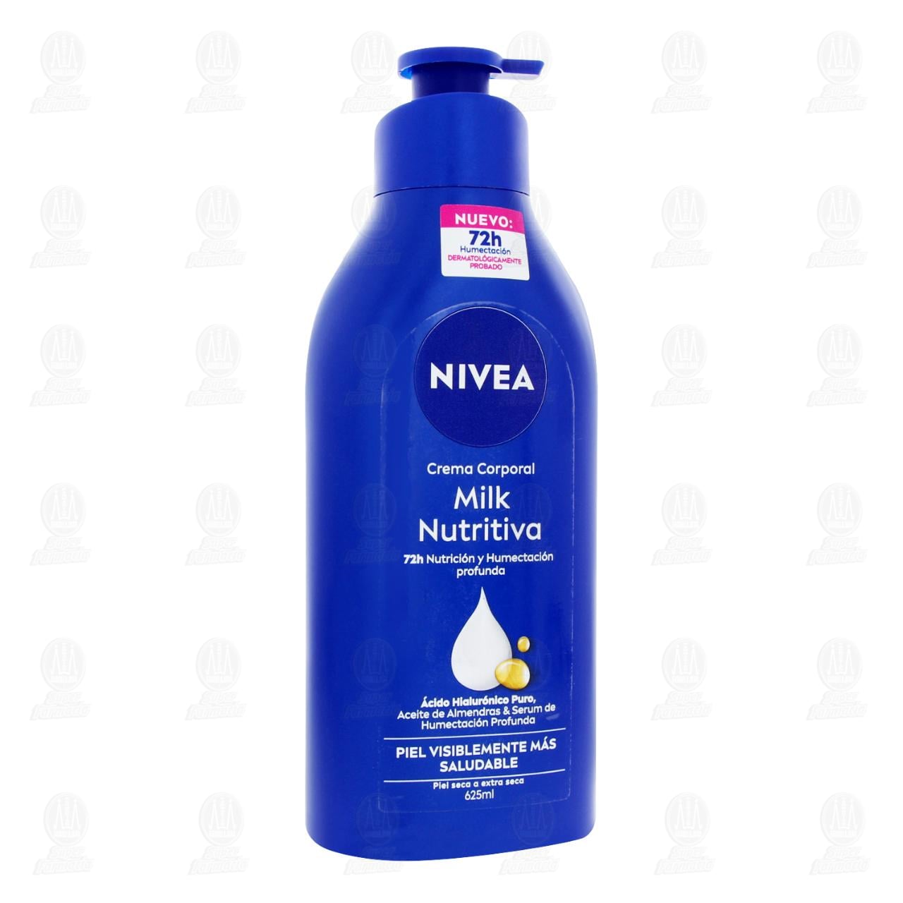 Imagen para Nivea Crema Corporal Milk Nutritiva Piel Seca a Extra Seca, 625 ml.