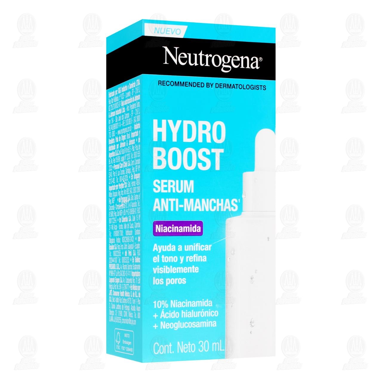 Imagen para Serum Hydro Boost Neutrogena Anti-Manchas Niacinamida, 30 ml.