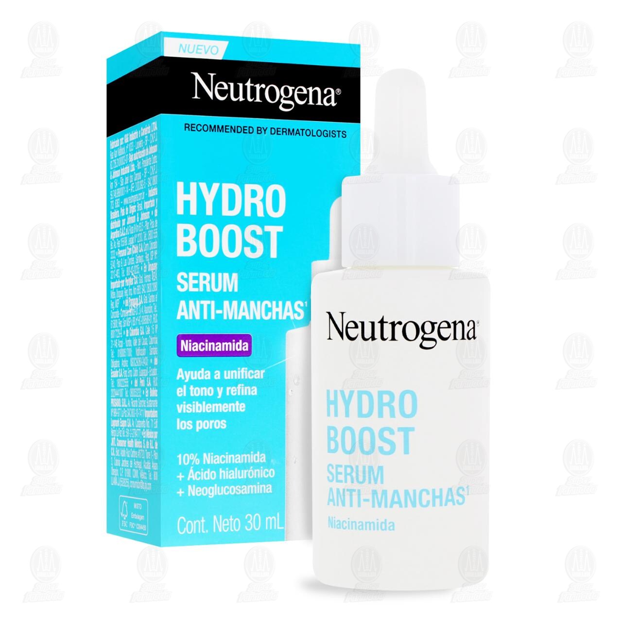 Serum Hydro Boost Neutrogena Anti-Manchas Niacinamida, 30 ml. image number 3