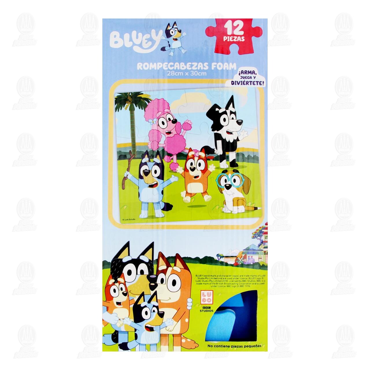 Rompecabezas Novelty Bluey, 1 pz. image number 2