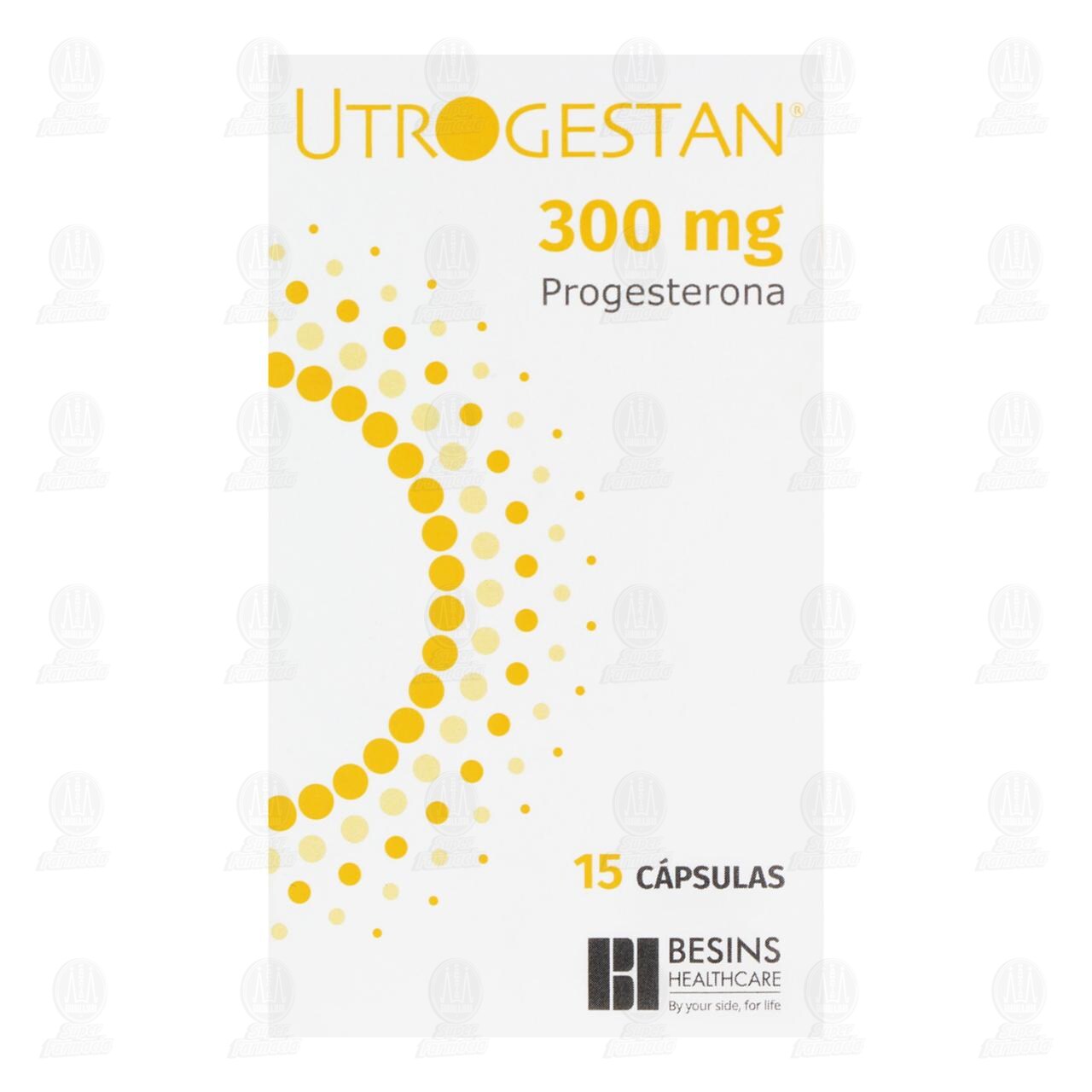 Utrogestan 300 mg, 15 C&aacute;psulas. image number 2