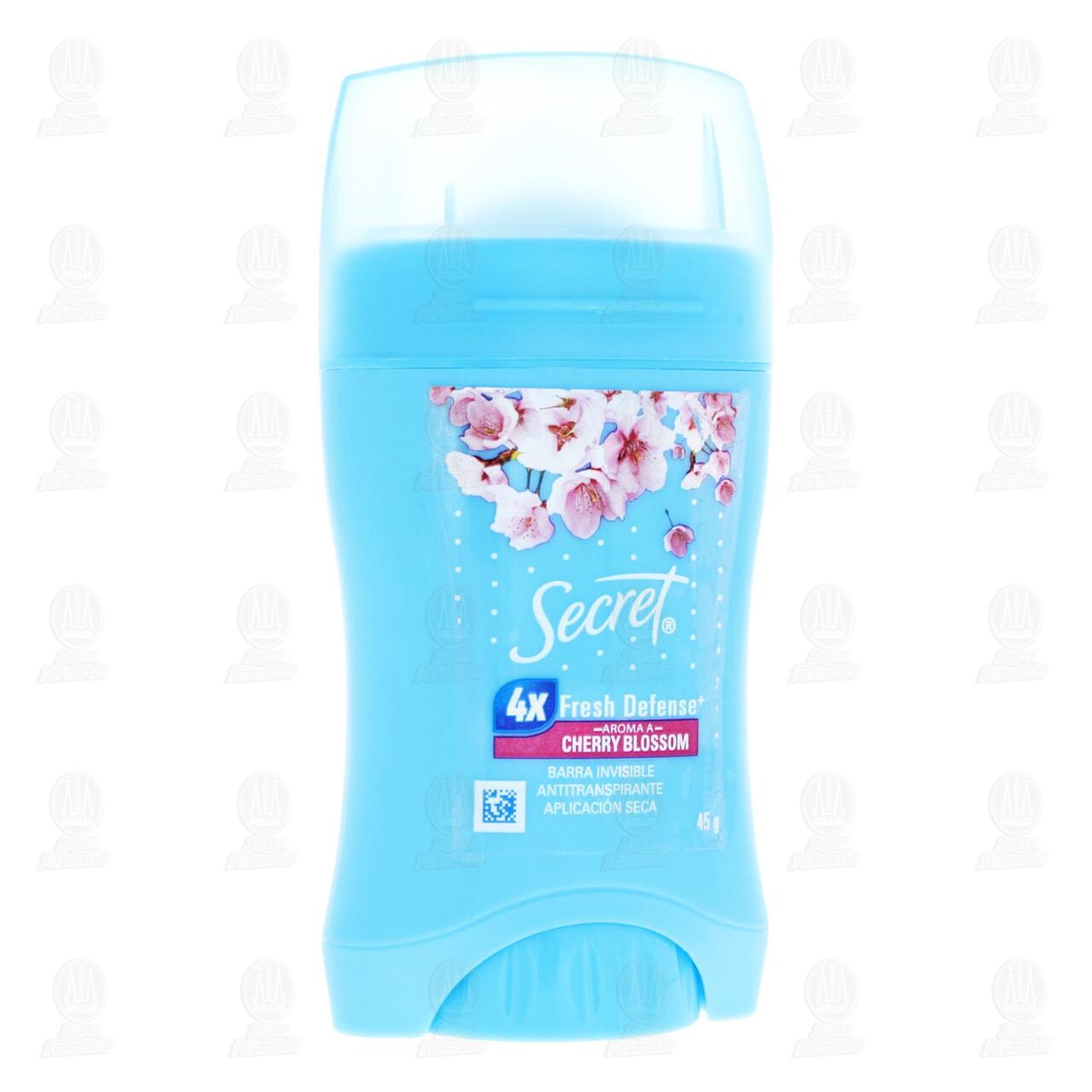 Antitranspirante Secret Fresh Defense Aroma Cherry Blossom en Barra, 45 gr. image number 0