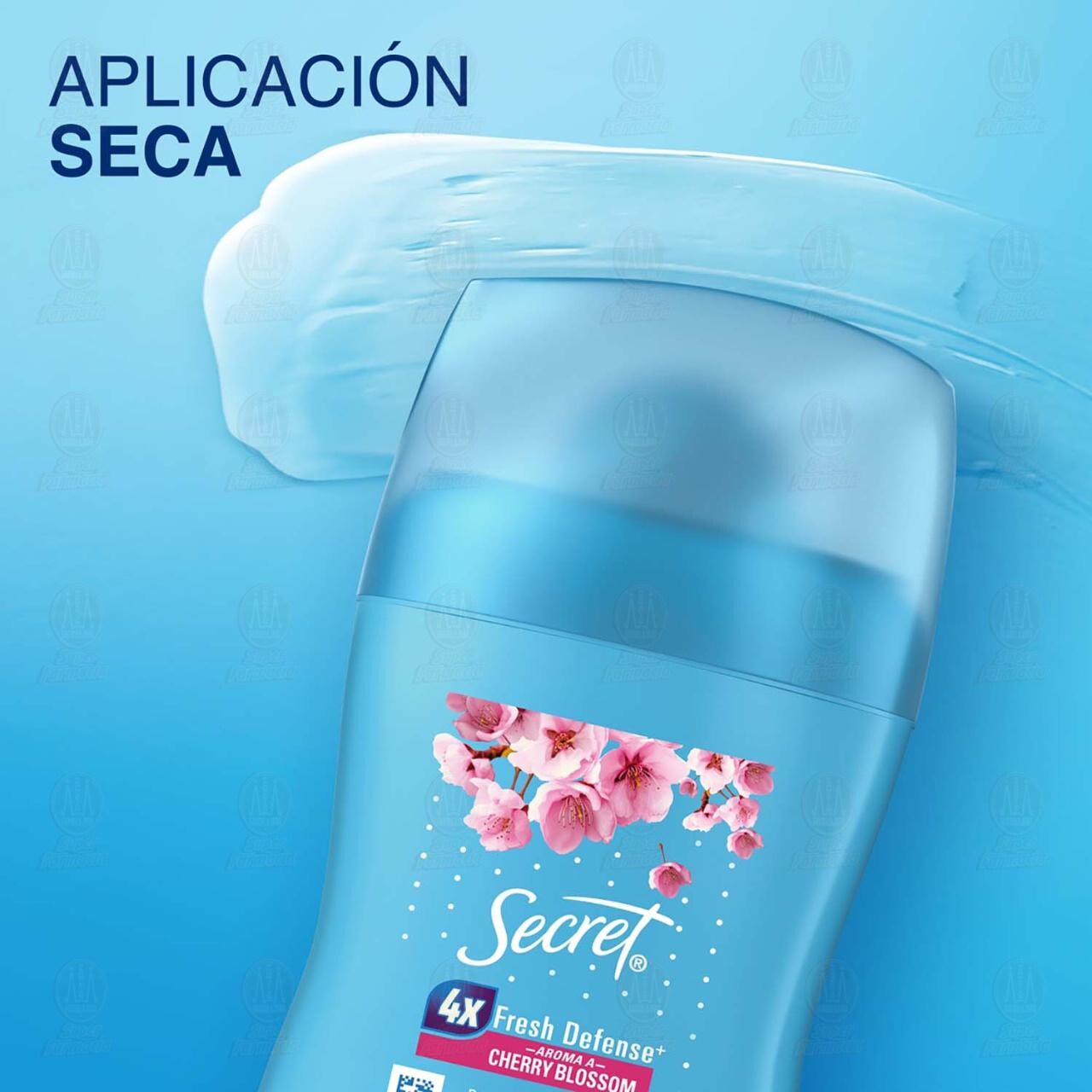 Antitranspirante Secret Fresh Defense Aroma Cherry Blossom en Barra, 45 gr. image number 4
