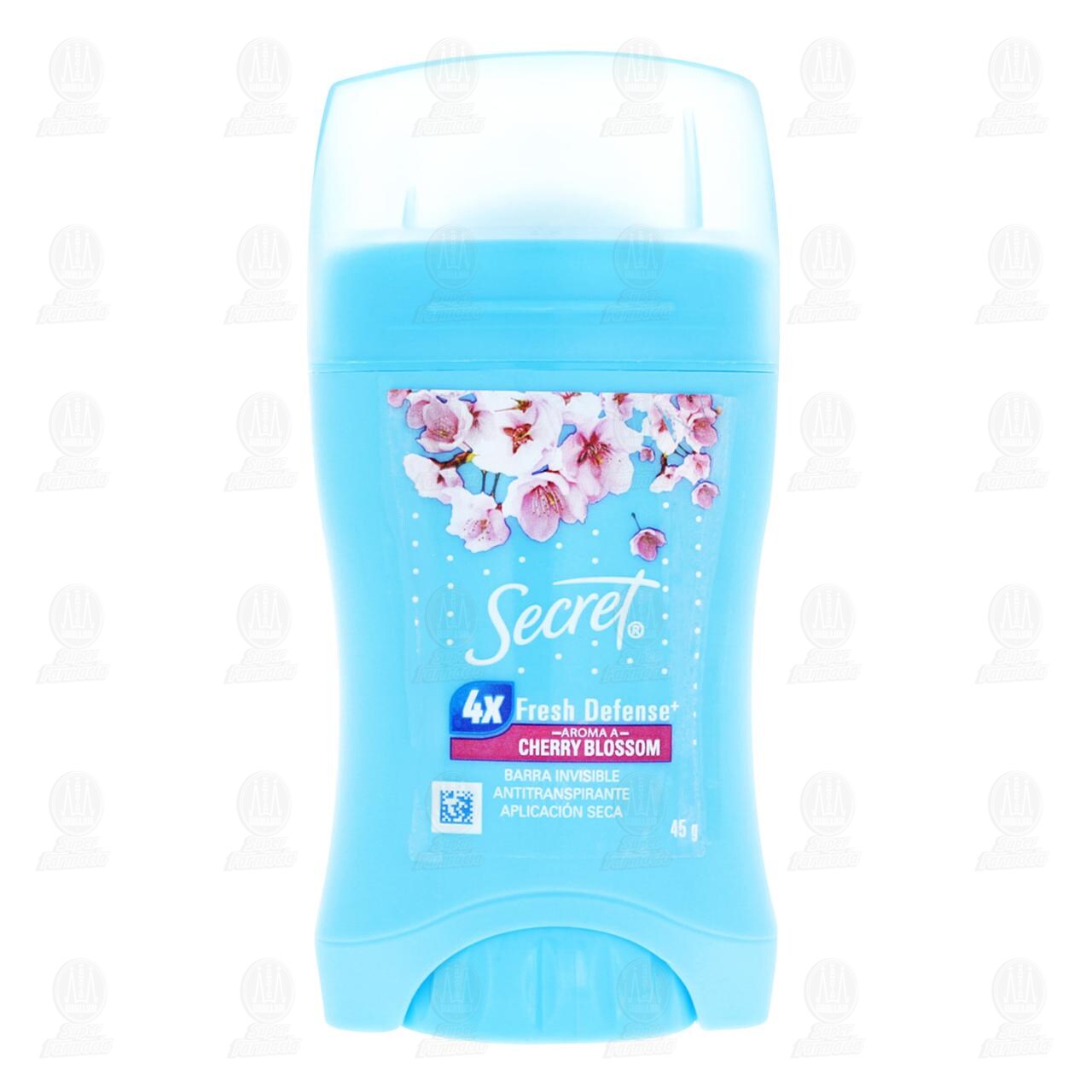 Antitranspirante Secret Fresh Defense Aroma Cherry Blossom en Barra, 45 gr. image number 1