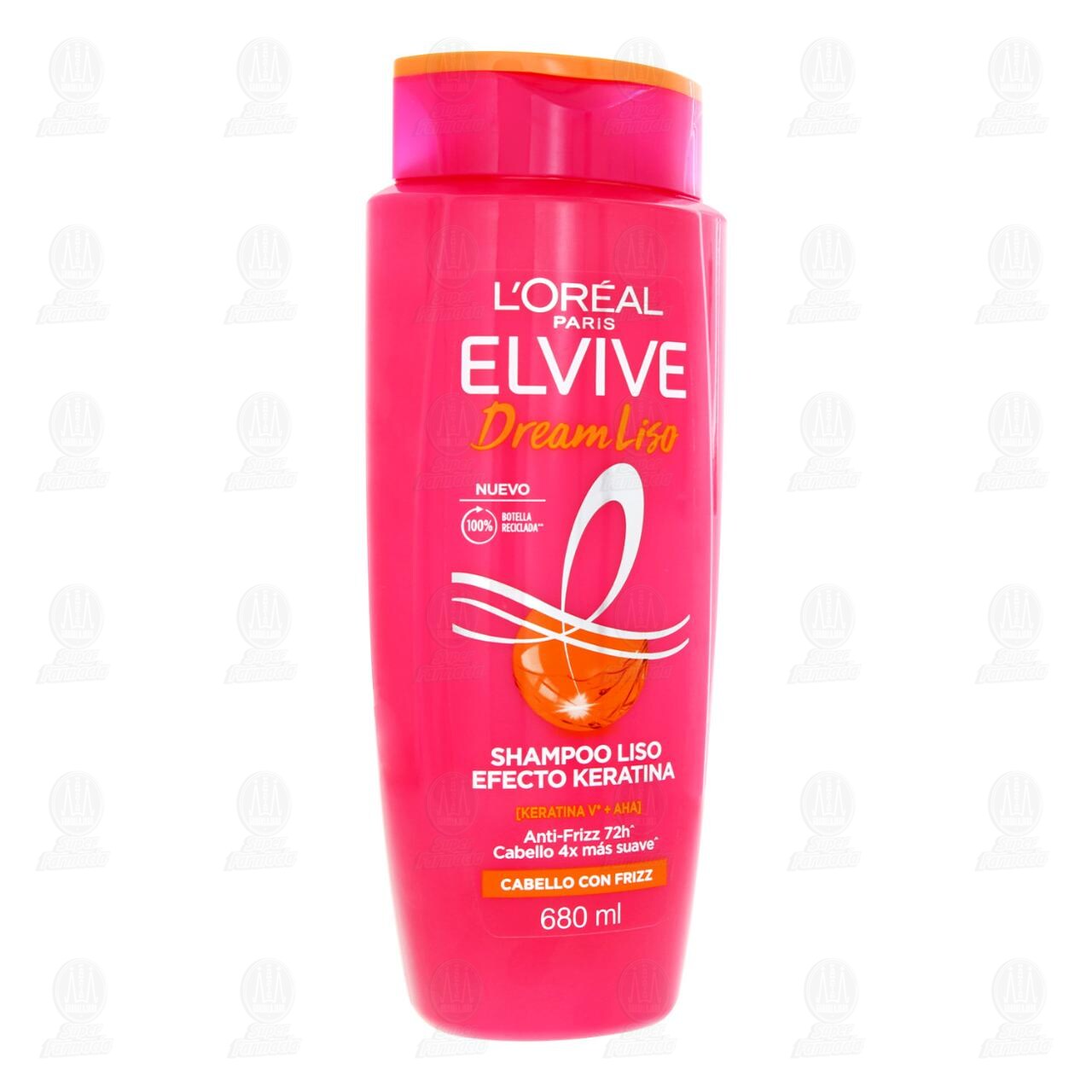 Shampoo Elvive Dream Liso Efecto Keratina, 680 ml. image number 0