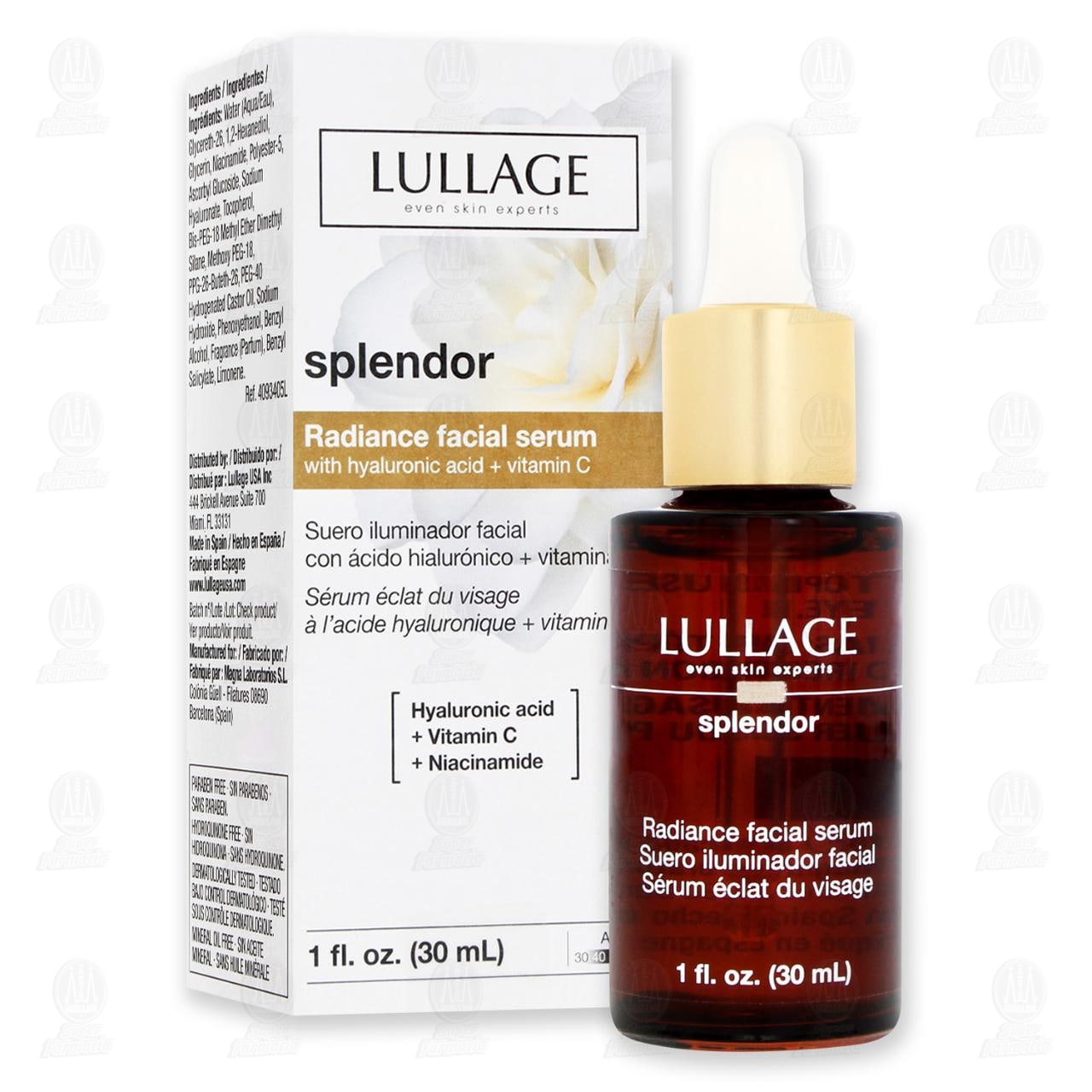 S&eacute;rum Lullage Splendor Iluminador Facial, 30 ml. image number 2