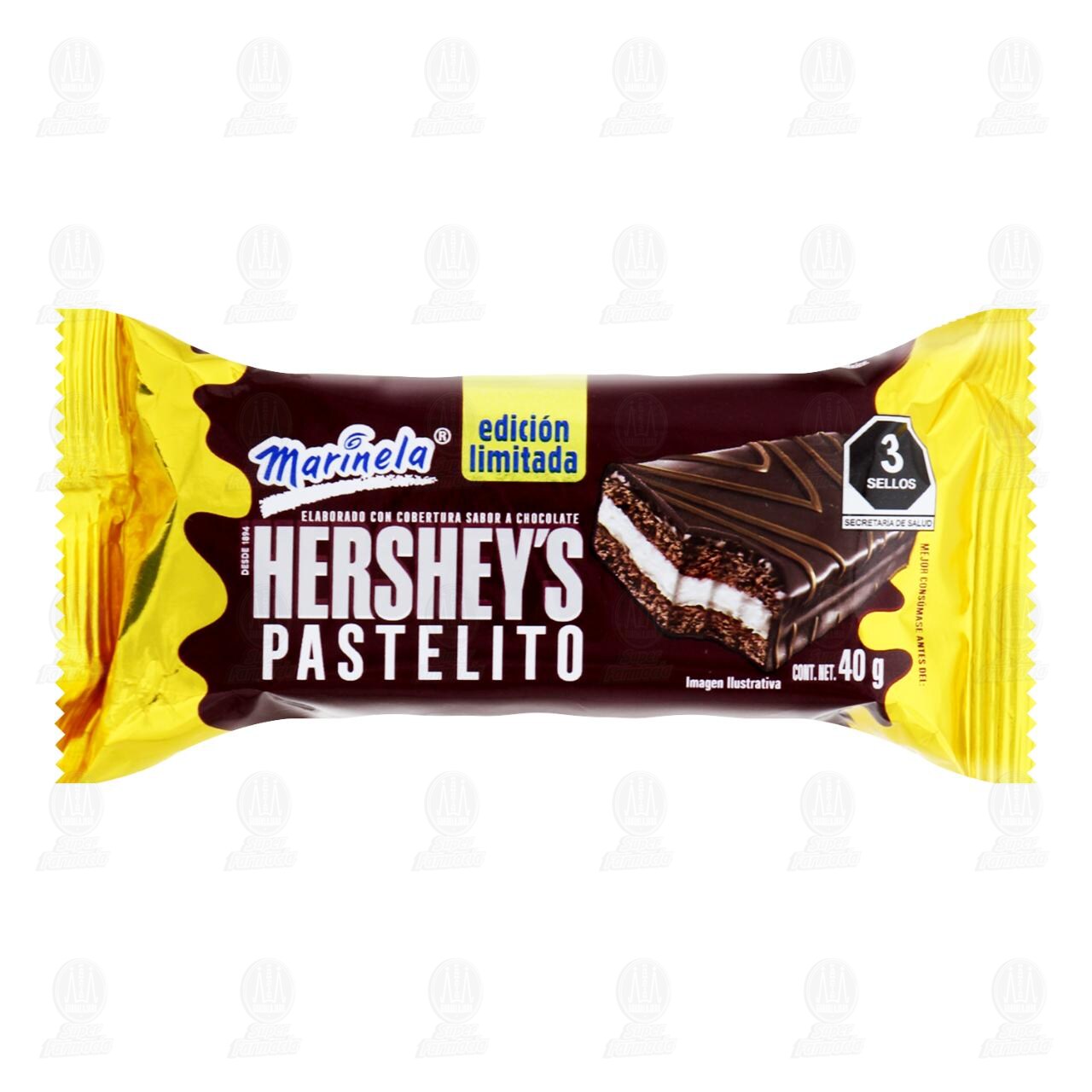 Pastelito Hershey's Marinela Sabor a Chocolate, 40 gr. image number 0