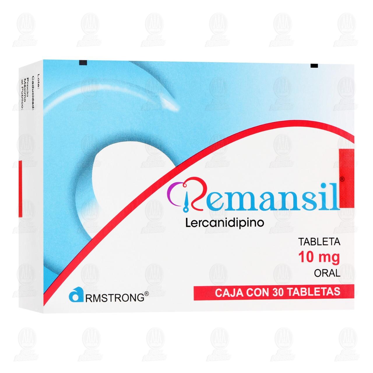 Remansil 10 mg, 30 Tabletas. image number 0