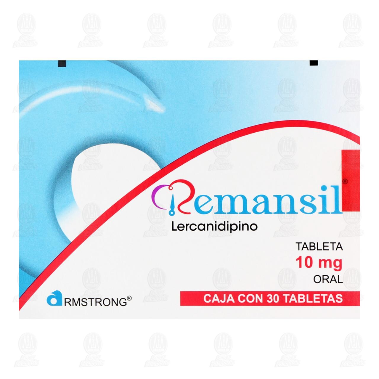 Remansil 10 mg, 30 Tabletas. image number 1