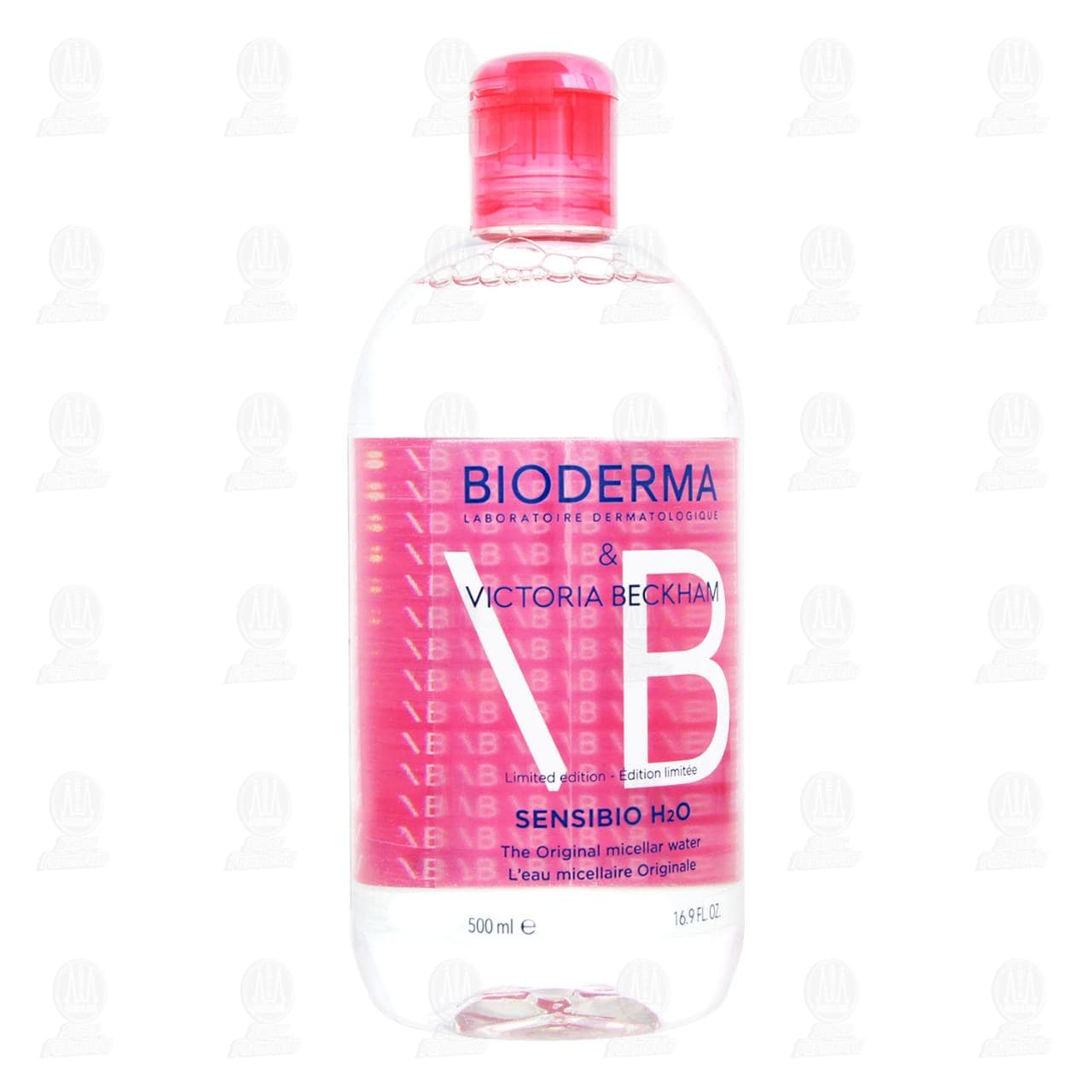Imagen para Agua Micelar Bioderma & Victoria Beckham Sensibio H20 Desmaquillante para Piel Sensible, 500 ml.