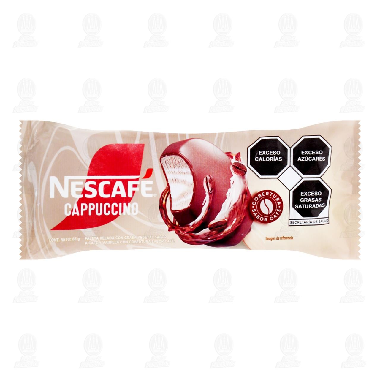 Imagen para Paleta Helada Nescafé Cappuccino Sabor Café, 65 gr.