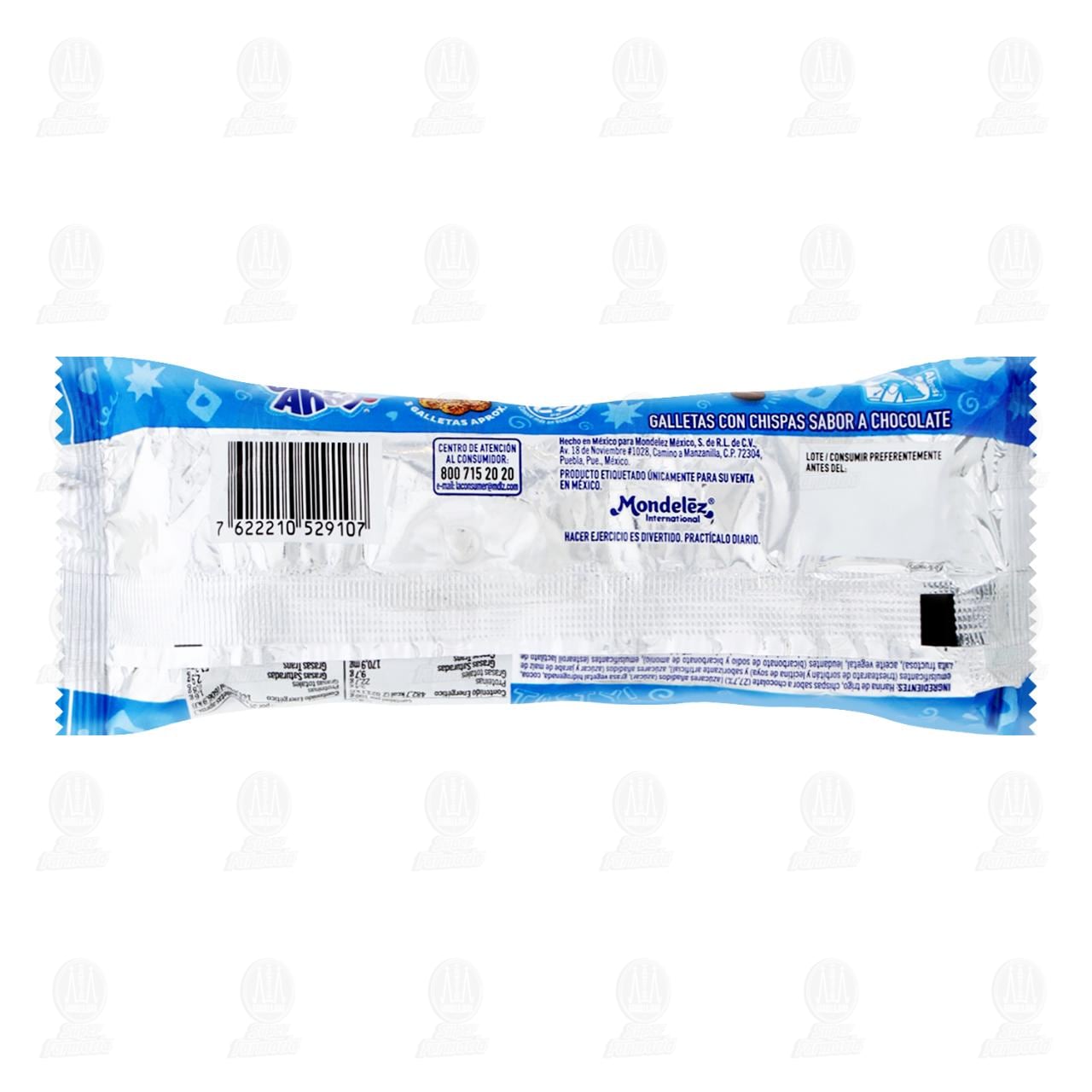 Galletas Chips Ahoy Sabor a Chocolate, 82.8 gr. image number 1