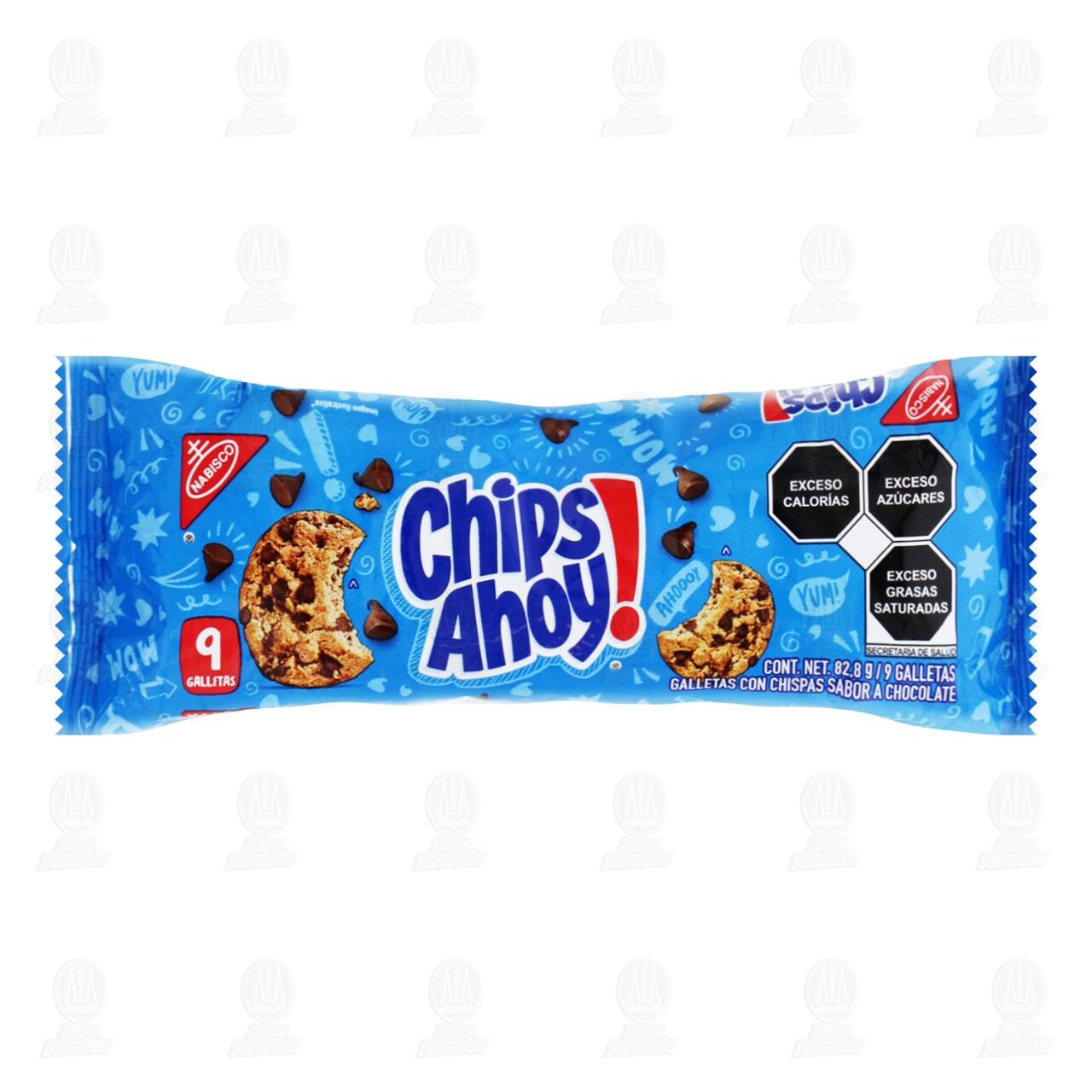 Galletas Chips Ahoy Sabor a Chocolate, 82.8 gr. image number 0