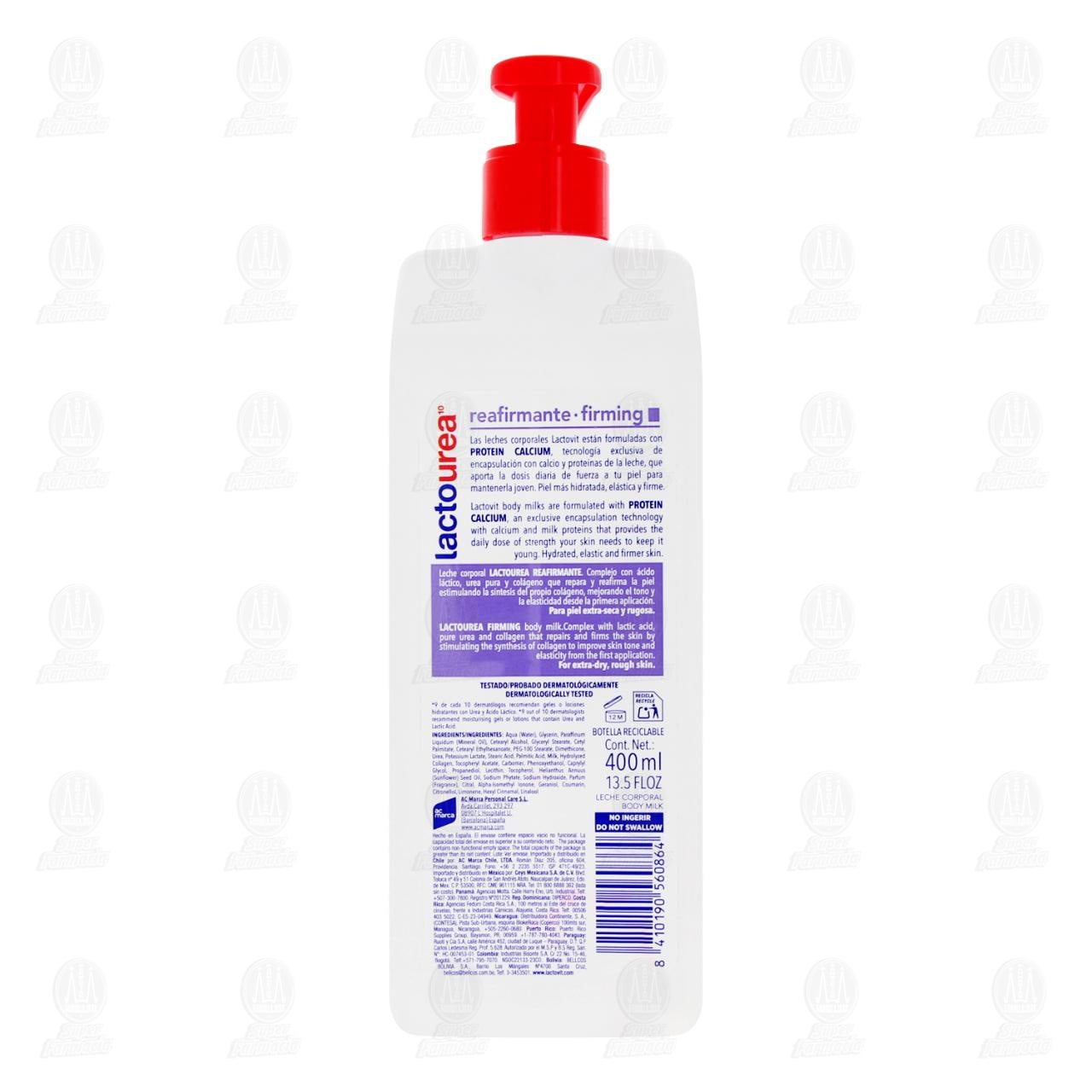 Leche Corporal Lactovit Reafirmante para Piel Extra Seca, 400 ml. image number 2