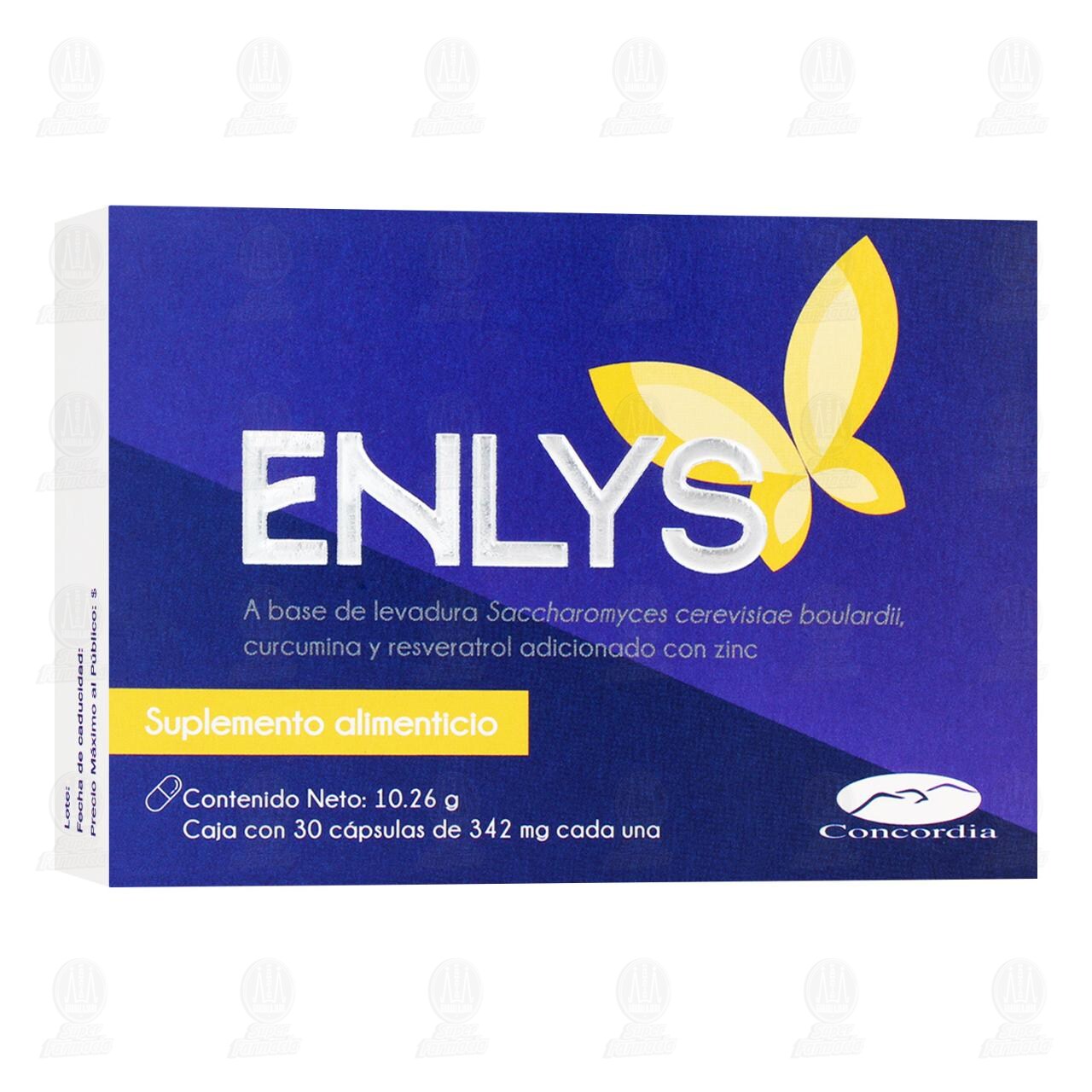 Imagen para Enlys 342 mg, 30 Cápsulas.
