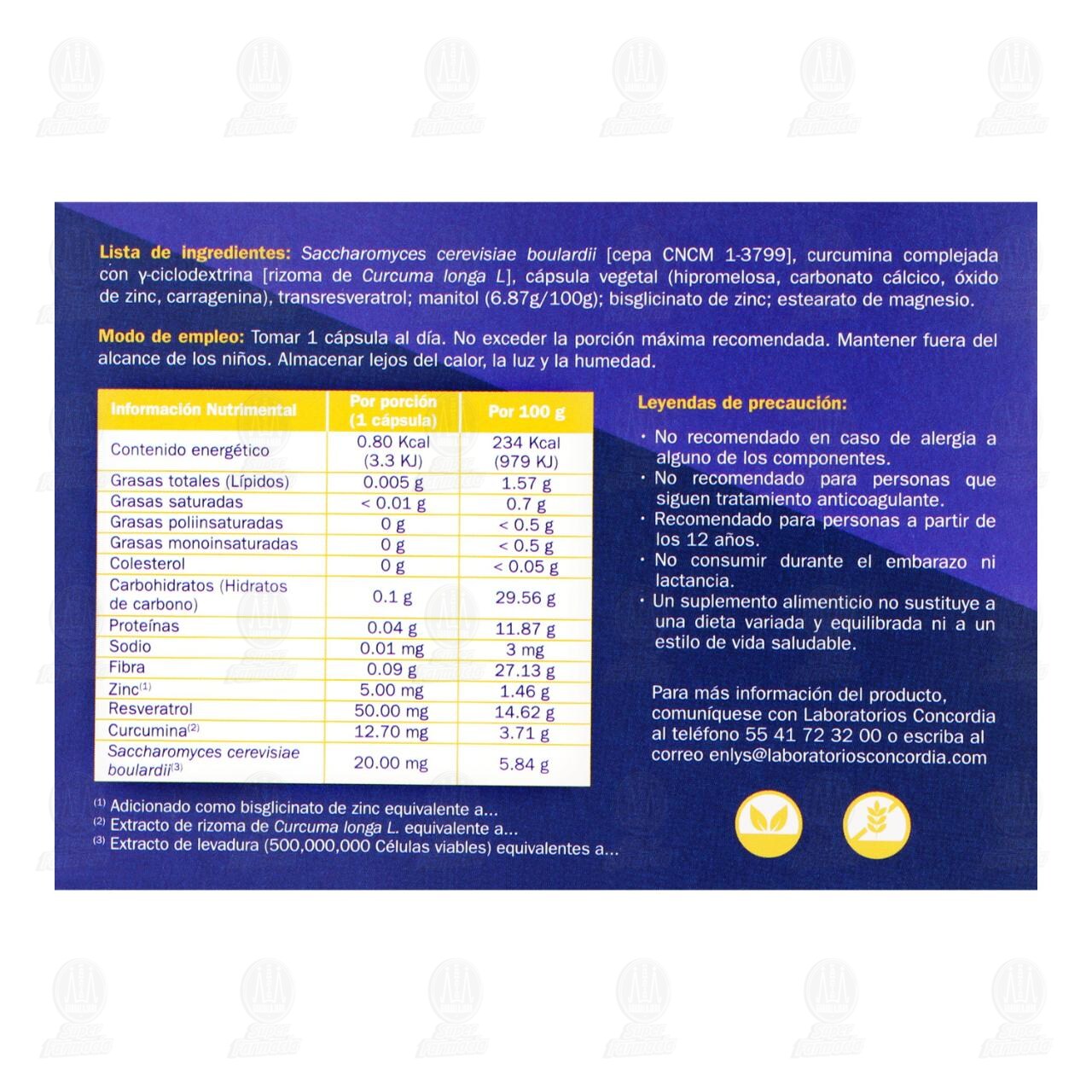 Enlys 342 mg, 30 C&aacute;psulas. image number 2