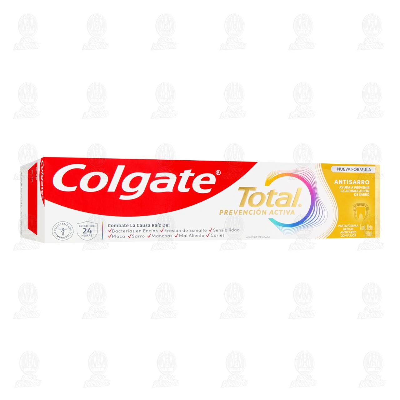 Pasta Dental Colgate Total Prevención Activa, 150 ml.