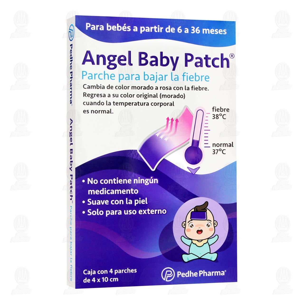 Imagen para Parche Angel Baby para Bajar la Fiebre, 4 pzas.