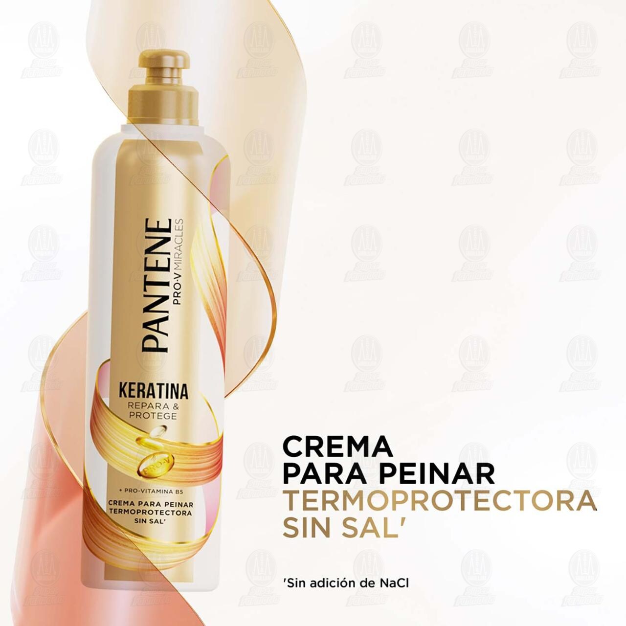 Pack Pantene Pro-V Miracles Keratina Repara & Protege Shampoo + Crema para Peinar termoprotectora, 2 pzas. image number 4