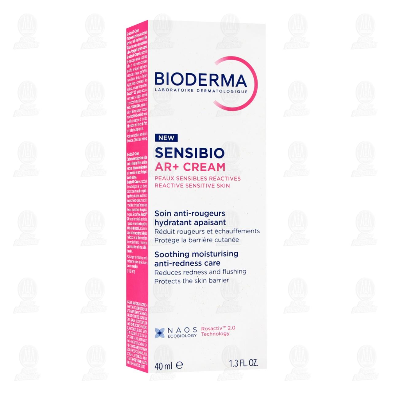 Crema Sensibio Bioderma Ar+ Cuidado Antirojecimiento, 40 ml. image number 0
