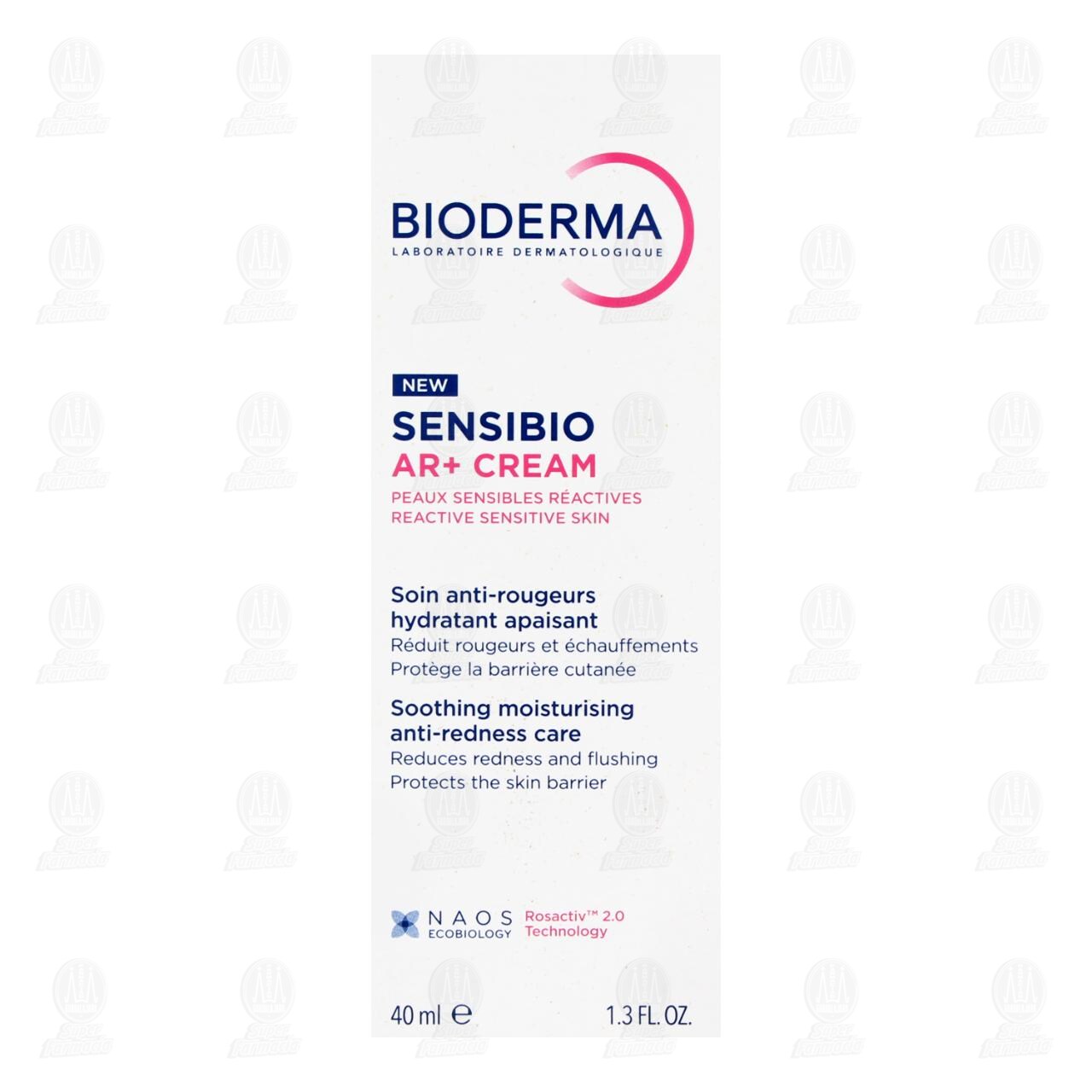 Crema Sensibio Bioderma Ar+ Cuidado Antirojecimiento, 40 ml. image number 1