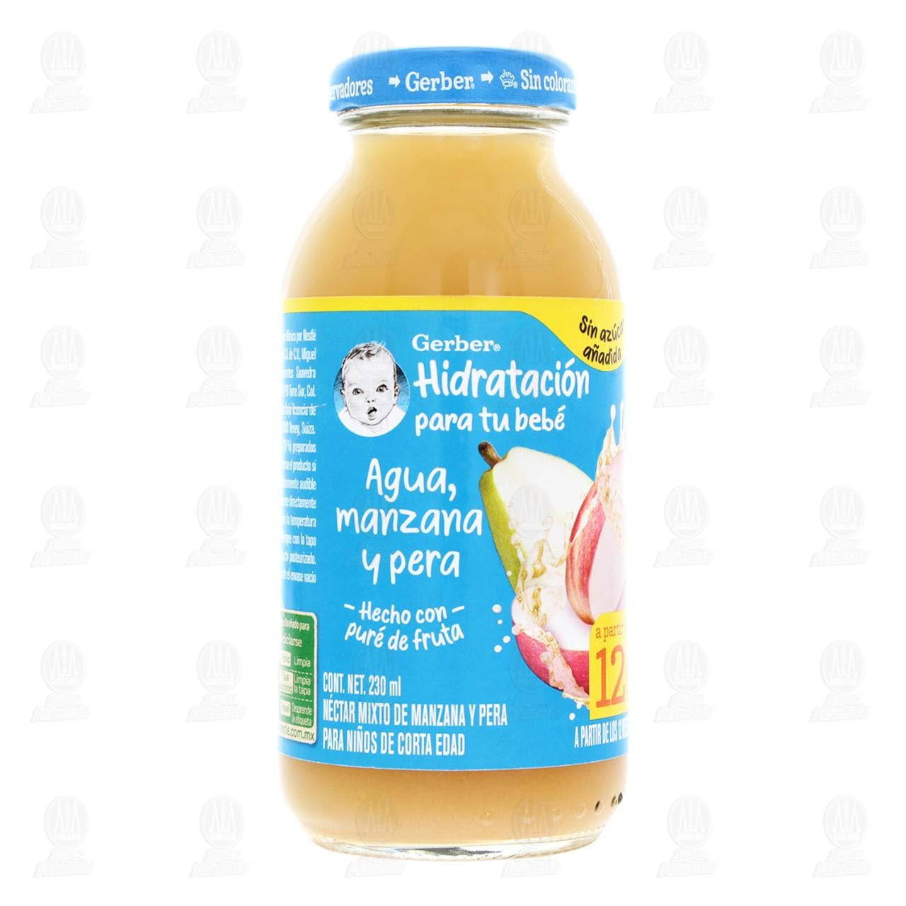 Imagen para Néctar Mixto Gerber Manzana y Pera a Partir de 12 Meses, 230 ml.